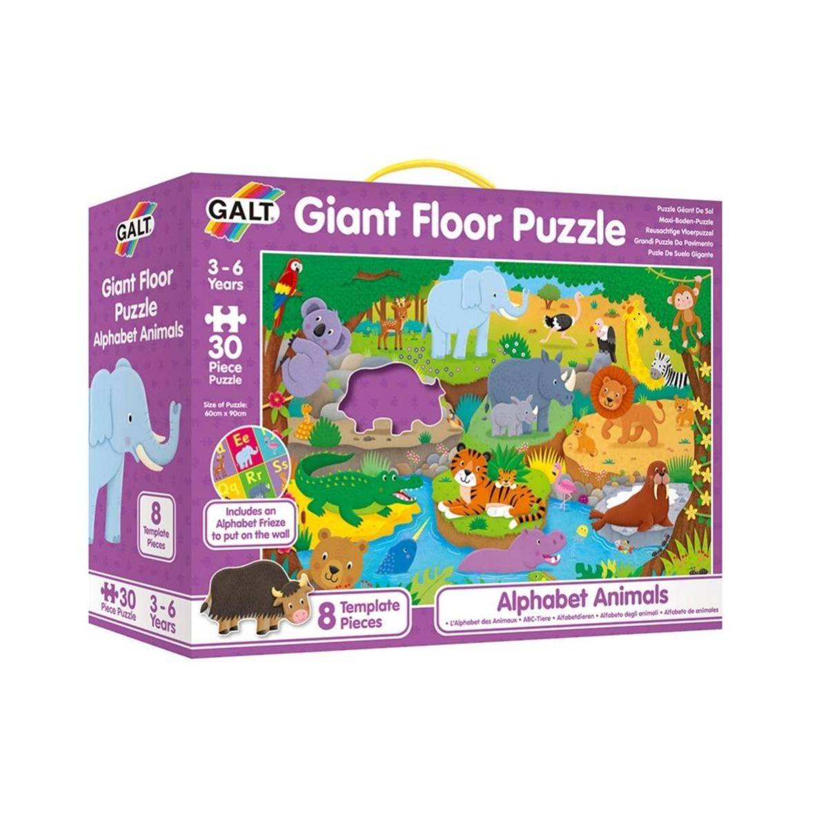 Galt Giant Floor Puzzle (Alphabet Animals) NTUC FairPrice