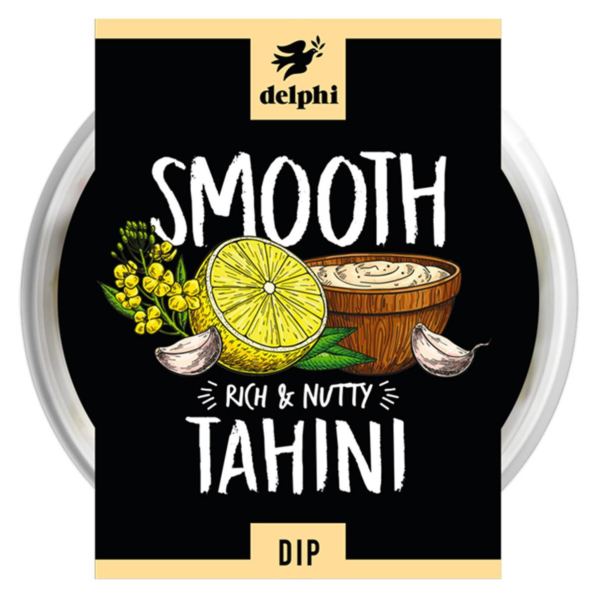 Delphi Tahini Dip Vegan and Gluten Free NTUC FairPrice