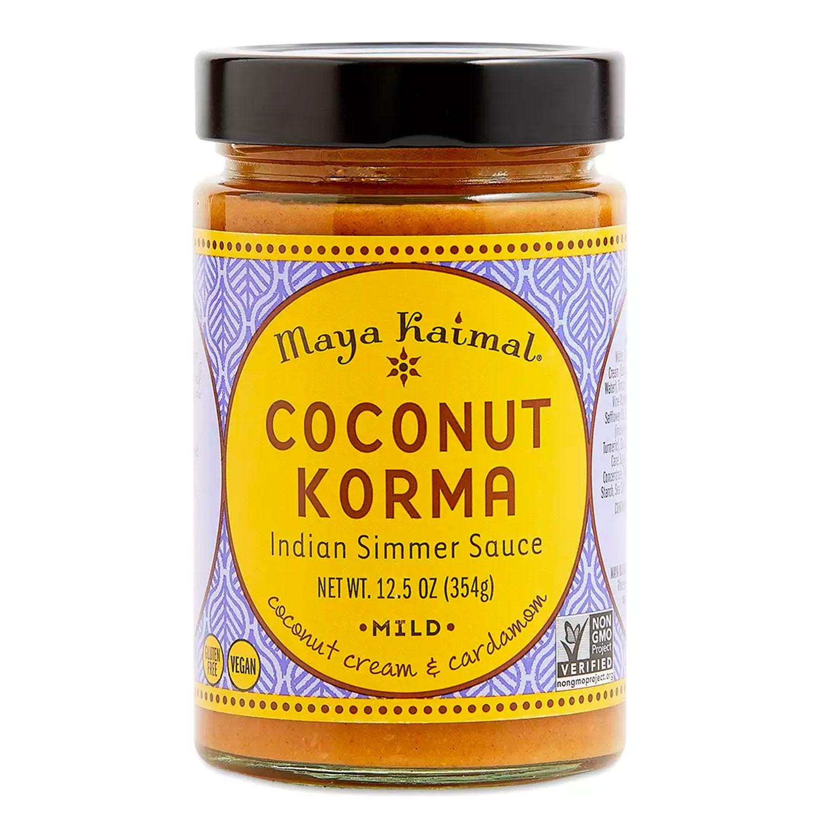 Maya Kaimal Coconut Korma Indian Simmer Sauces , 354g NTUC FairPrice