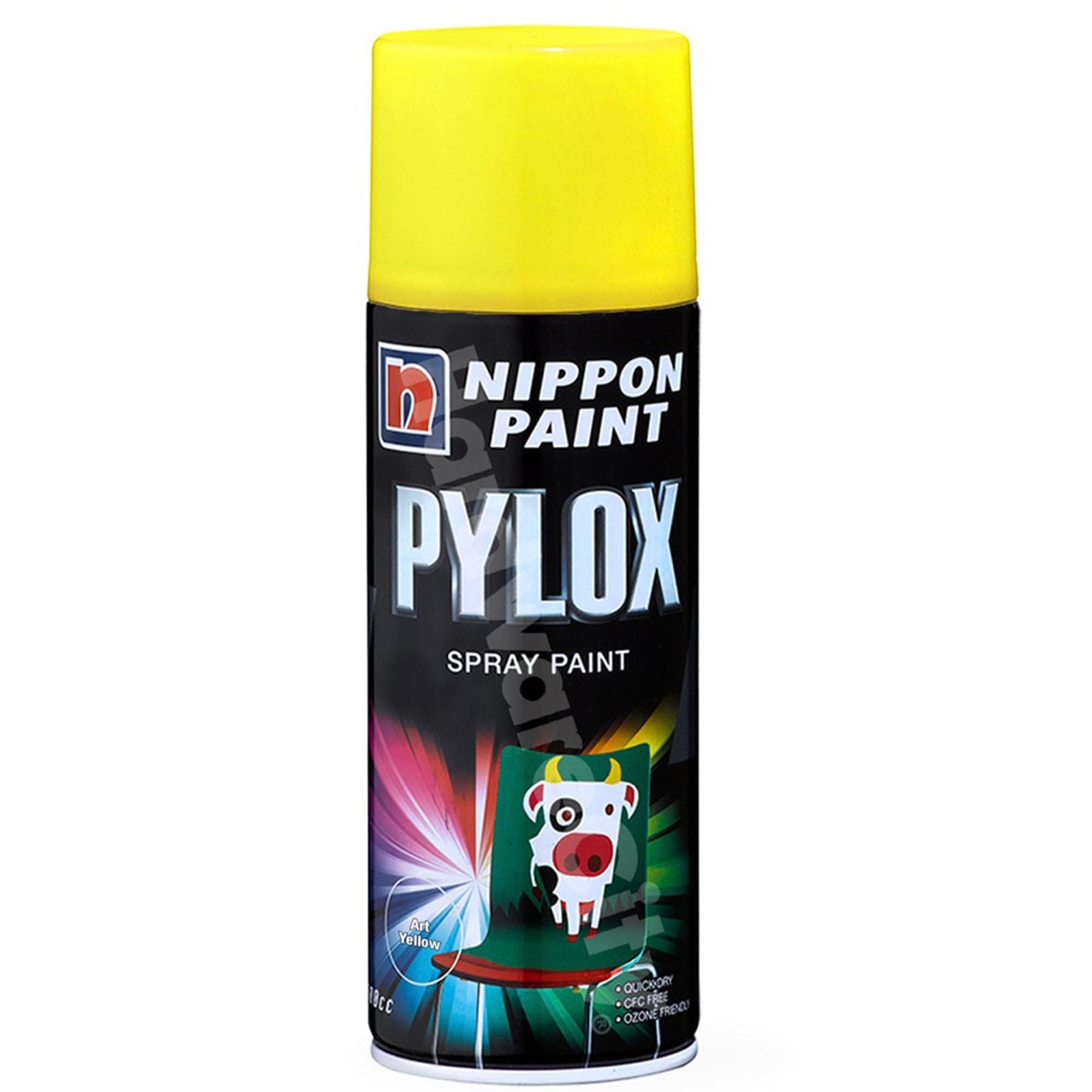 Nippon Paint Spray Paint Pylox 06 Art Yellow NTUC FairPrice