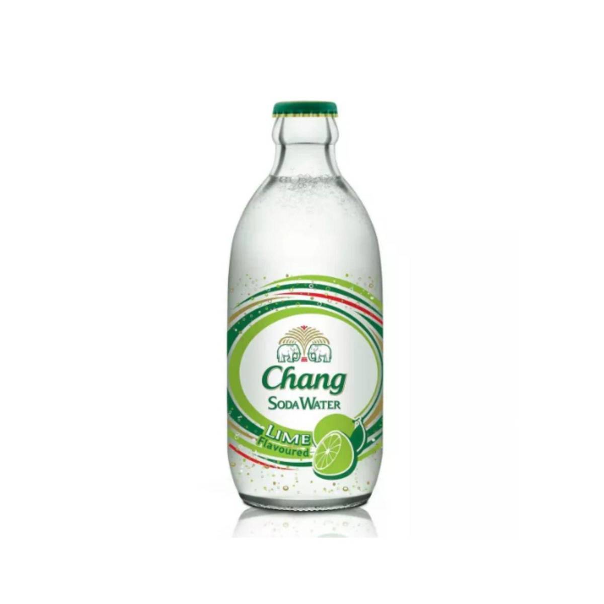 Chang Sparkling Soda water Lime Flavoured 24's NTUC FairPrice