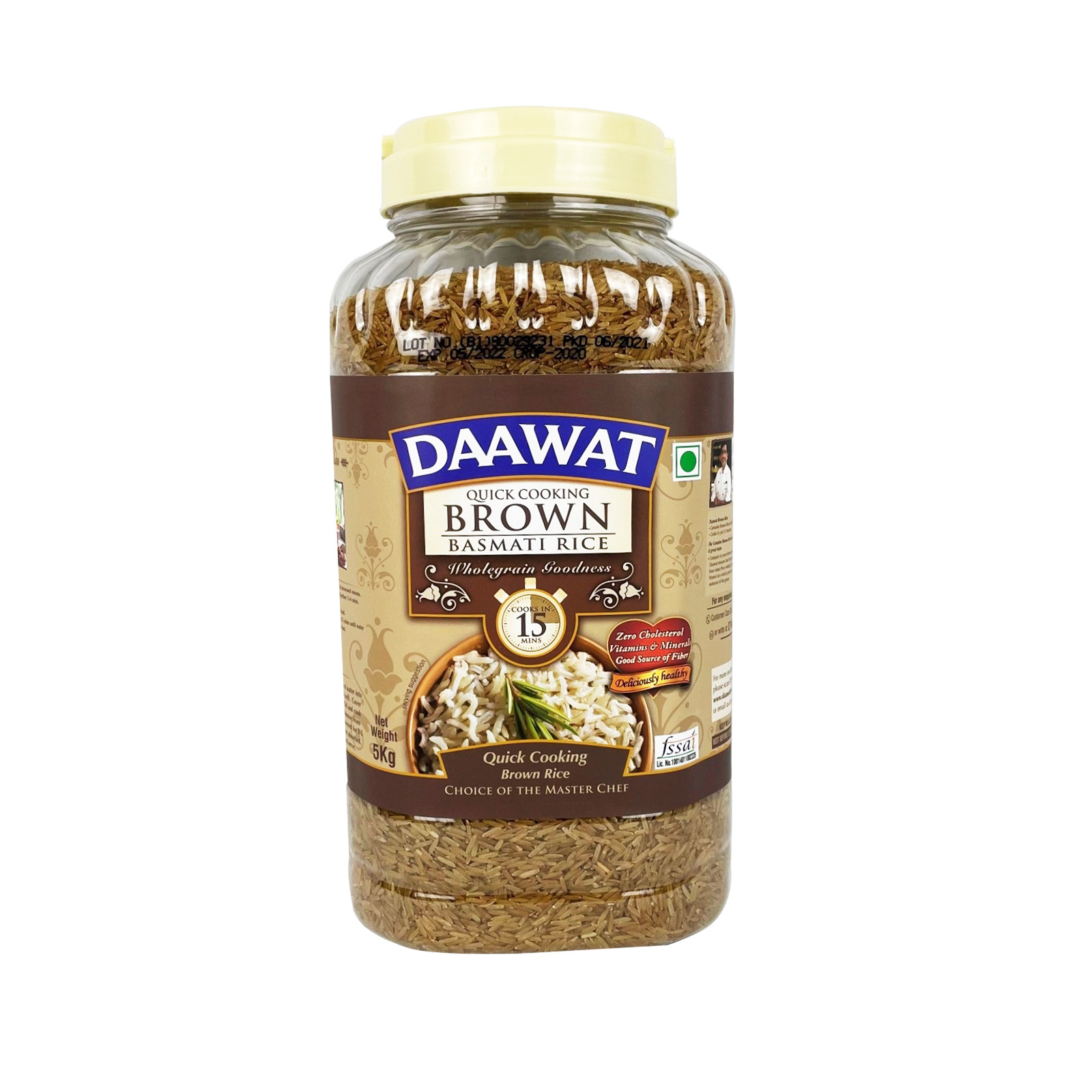 Daawat Brown Basmati Rice By Dashmesh NTUC FairPrice
