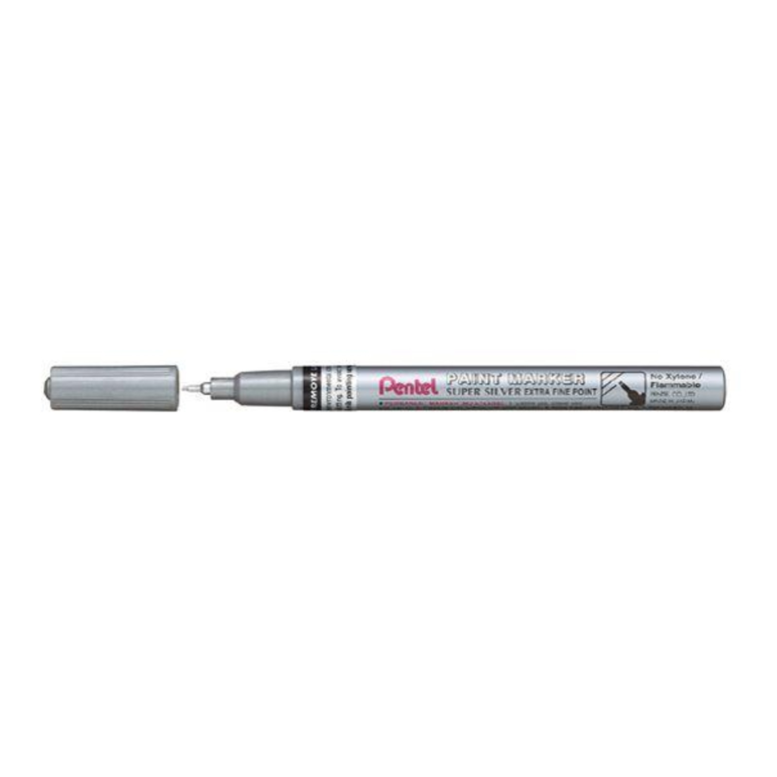 Pentel Paint Marker Extra Fine Point Silver MFP10Z NTUC FairPrice