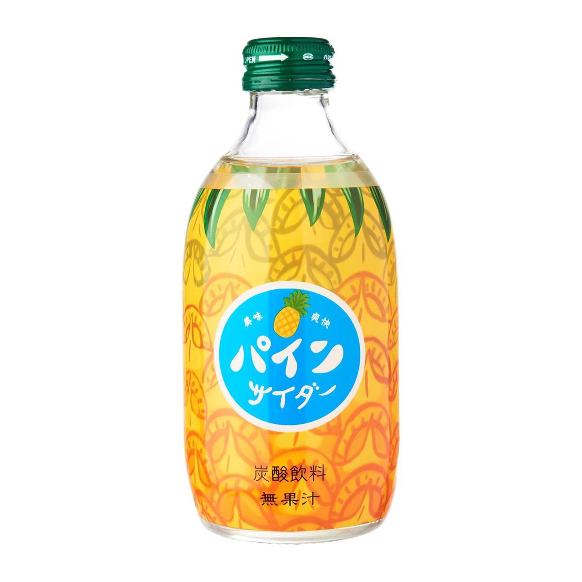Kirei Tomomasu Pine Pineapple Japanese Cider Soda Beverage NTUC FairPrice
