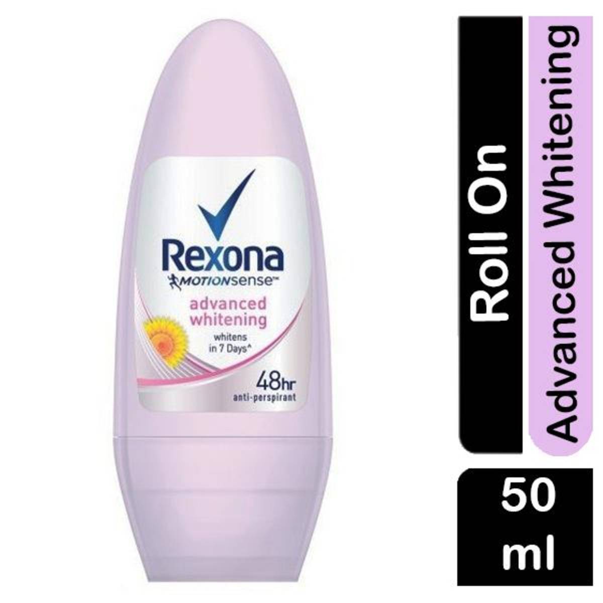 Rexona Advanced Whitening Sunflower Oil 48H RollOn Deodorant NTUC