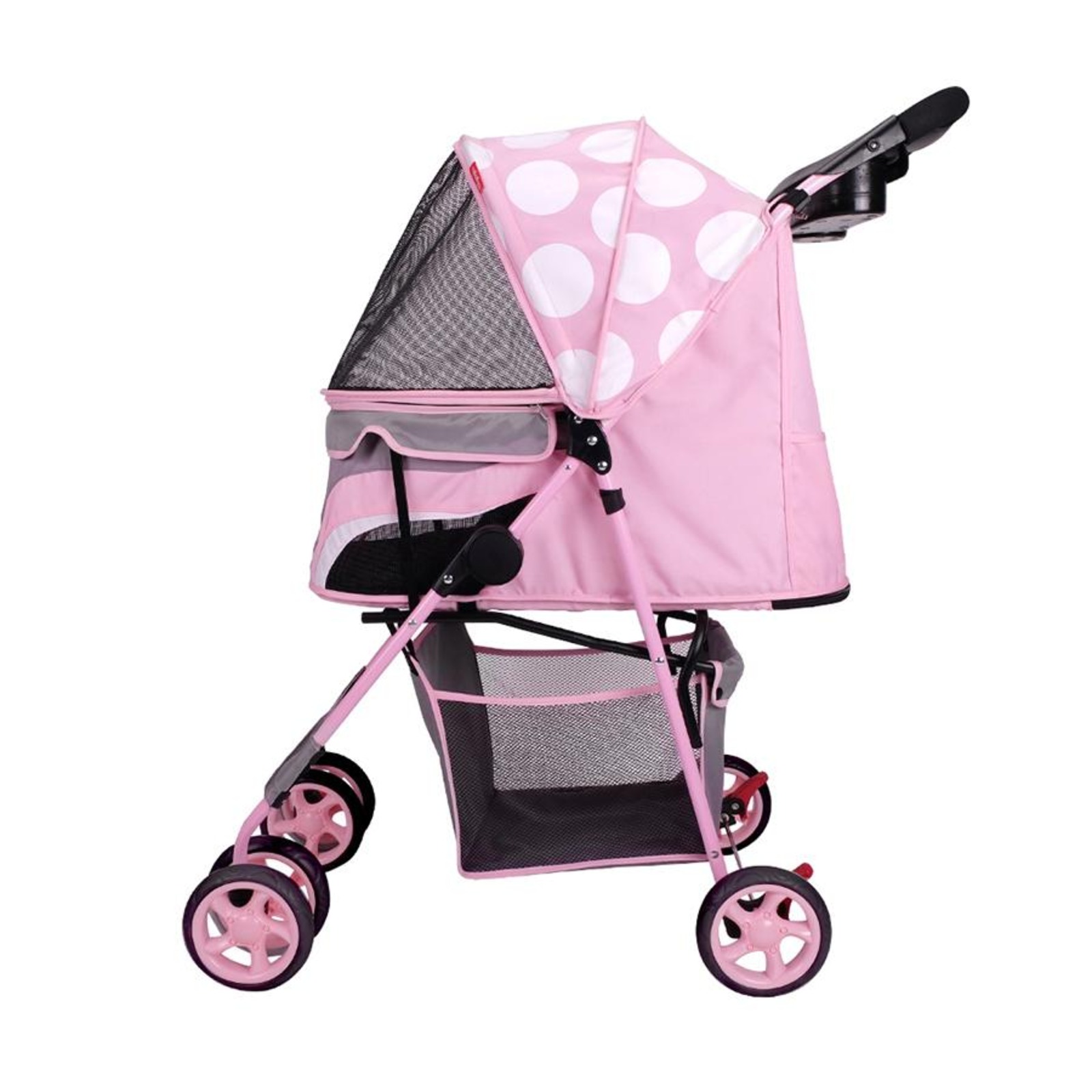 pet stroller pink