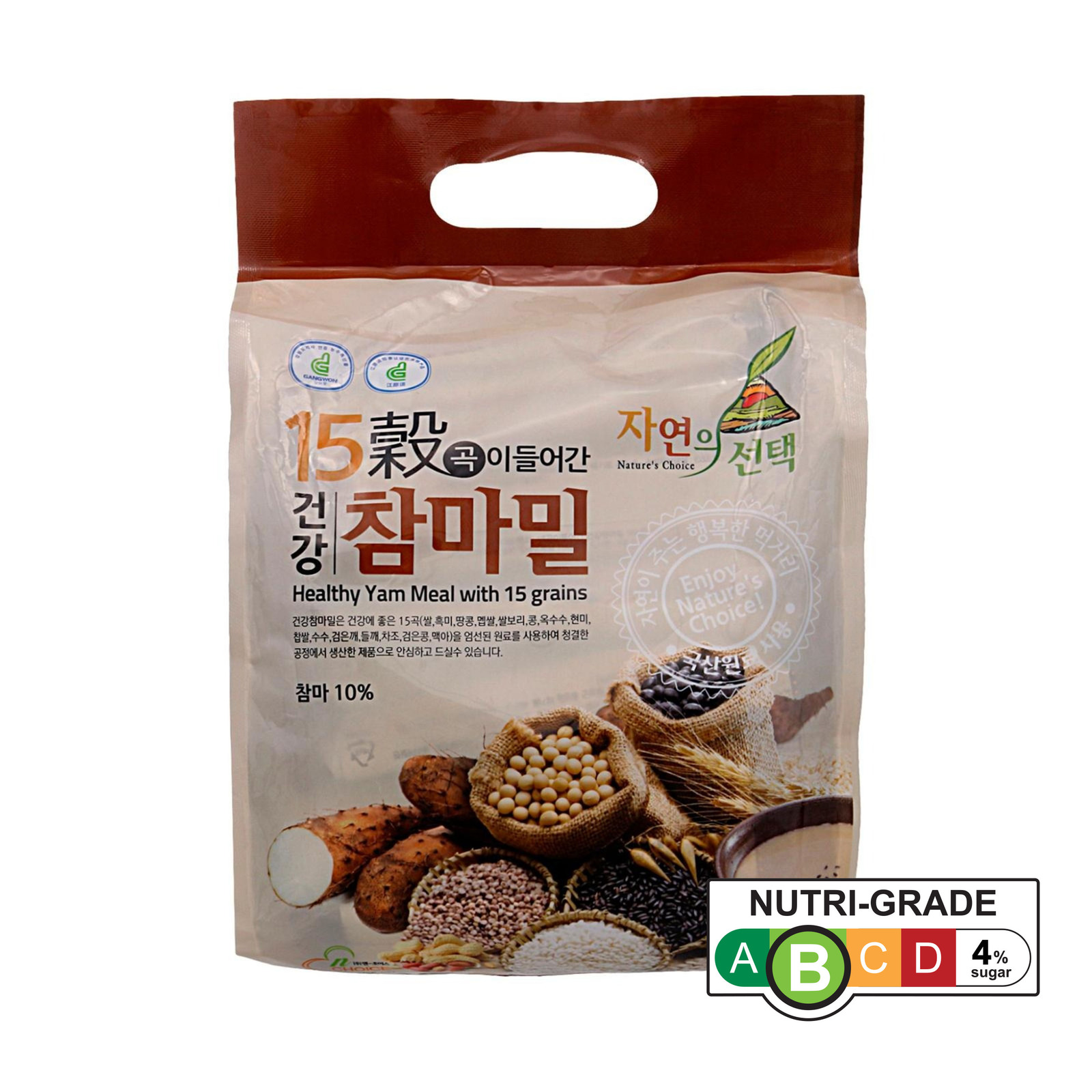 NChoice 15grains Healthy Yam Meal (32 Sachets) NTUC FairPrice