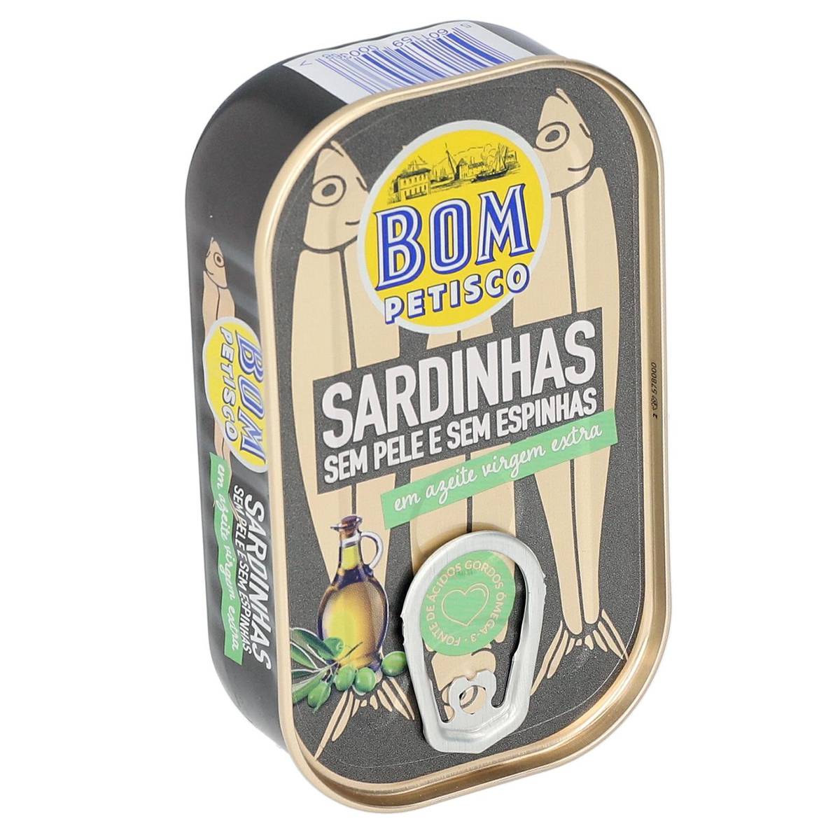 Bom Petisco Sardines Skinless And Boneless In E.V Olive Oil NTUC