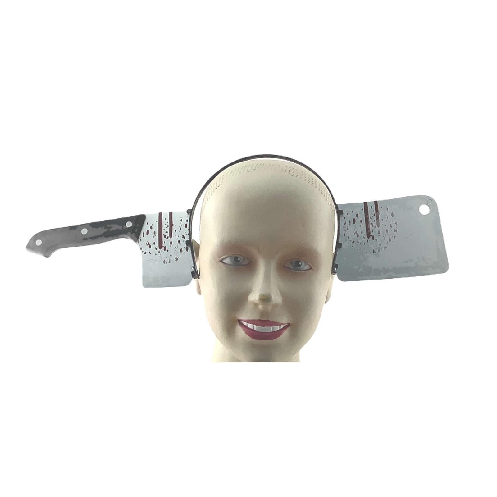 Partyforte Halloween Cleaver in Head Headband NTUC FairPrice
