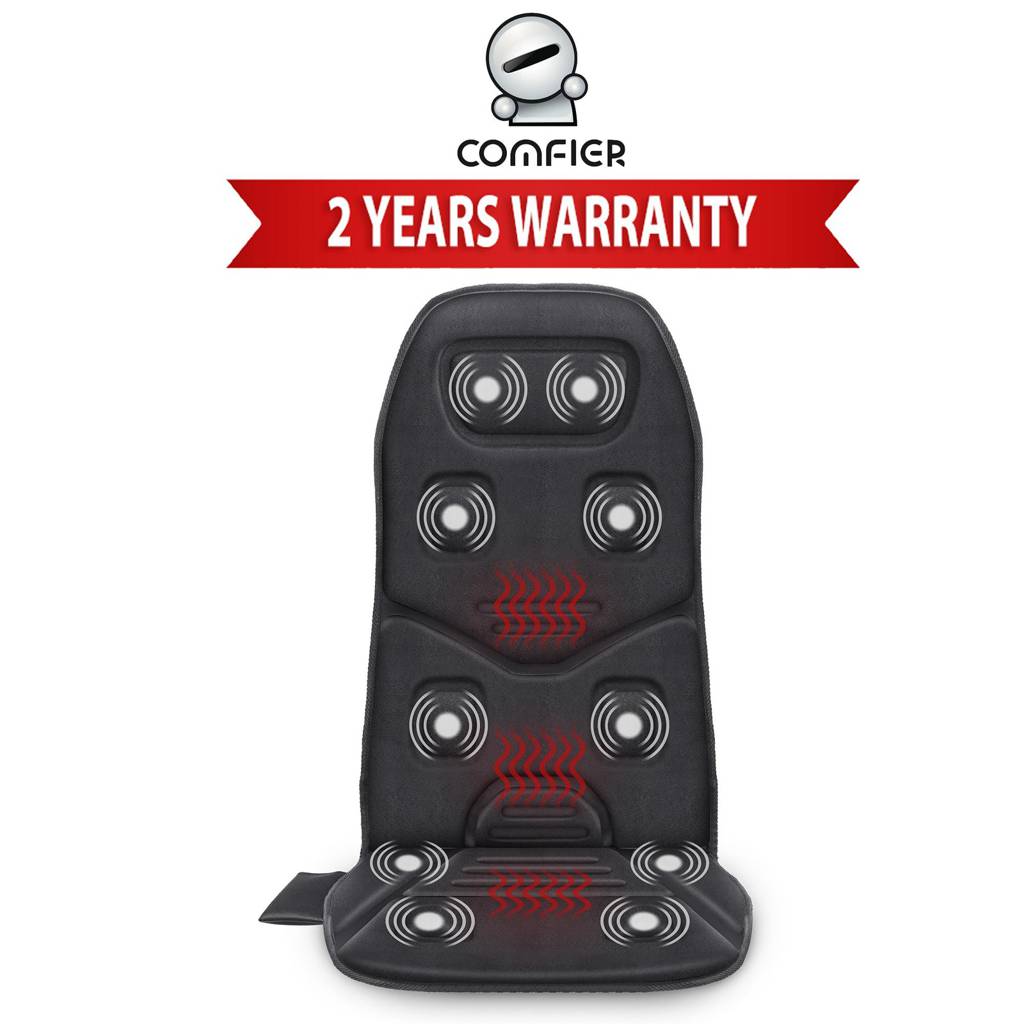 Comfier CF2206 10 Motors Massage Seat Cushion with Heat NTUC FairPrice