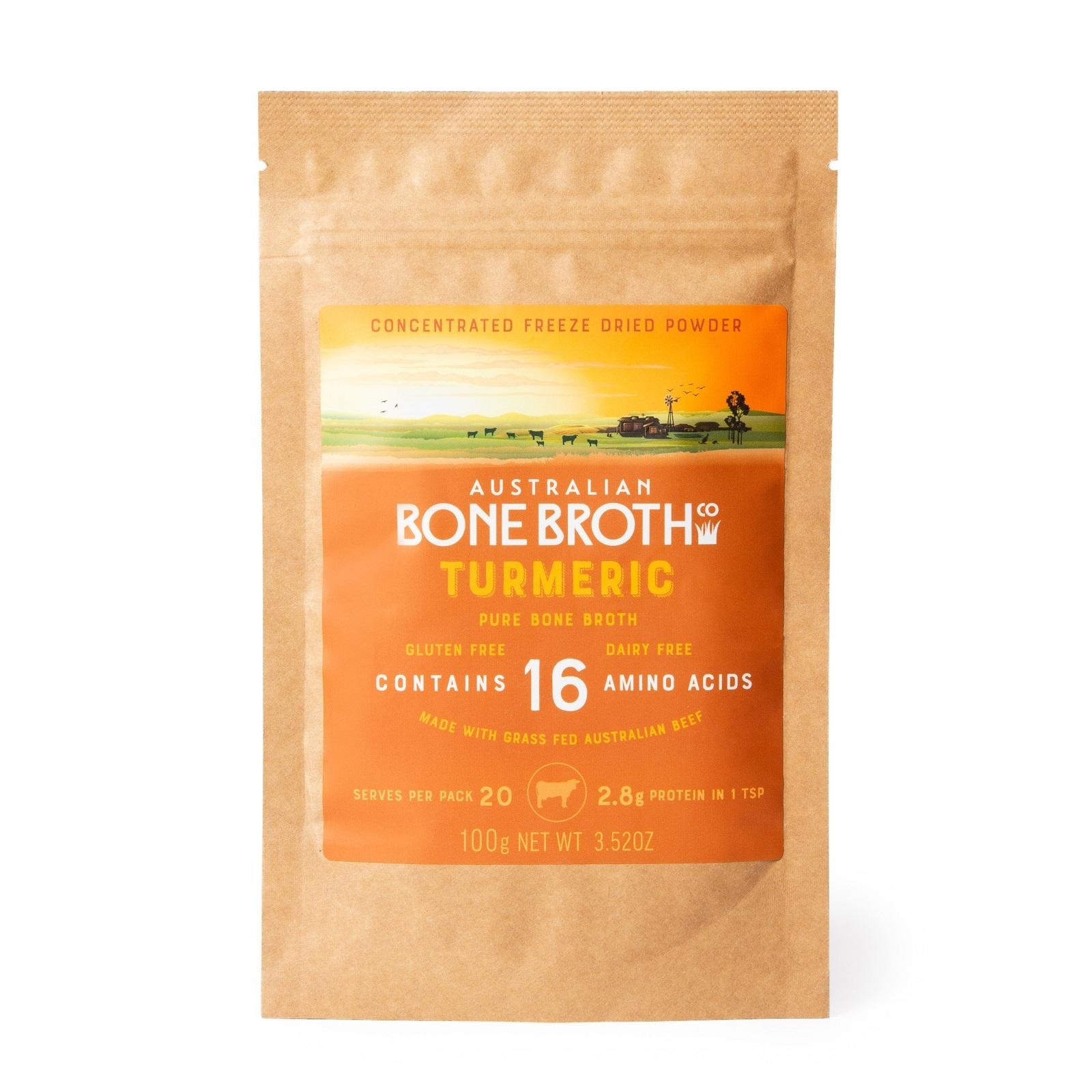 Australian Bone Broth Co Bone Broth Powder Turmeric NTUC FairPrice