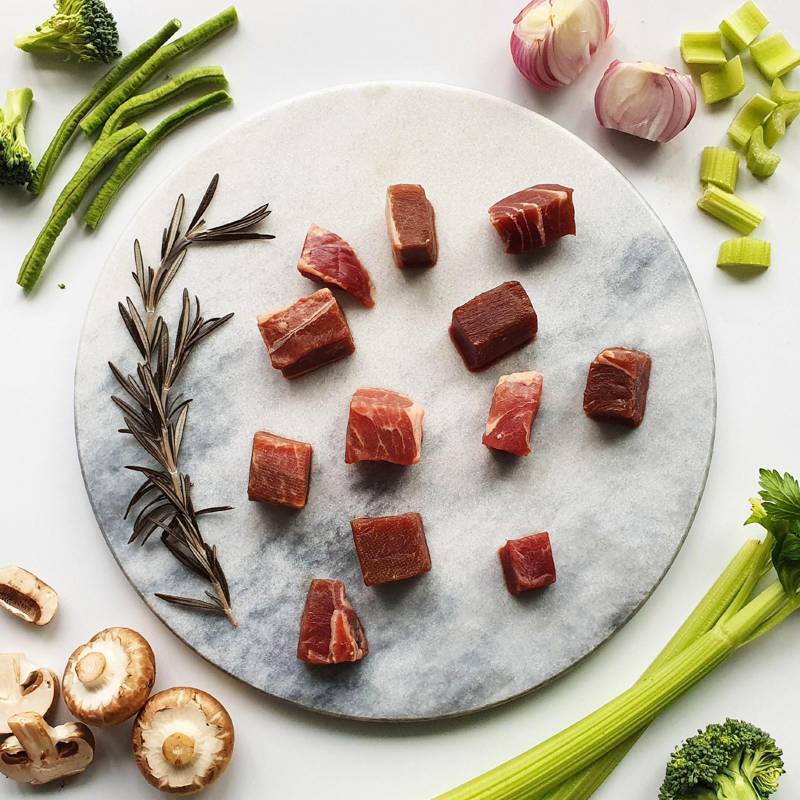 Baggie's Premium GrassFed Lean Lamb Leg Cubes NTUC FairPrice