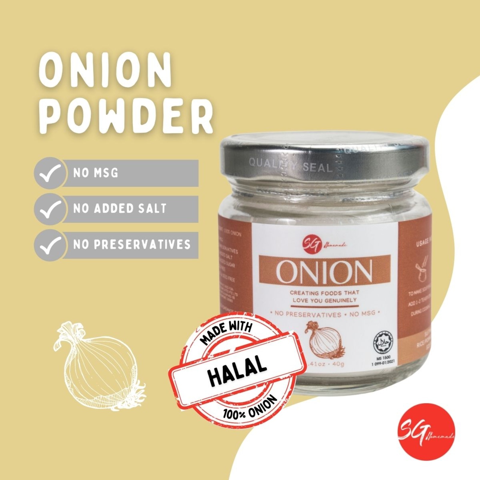 SG Homemade Onion Powder NTUC FairPrice