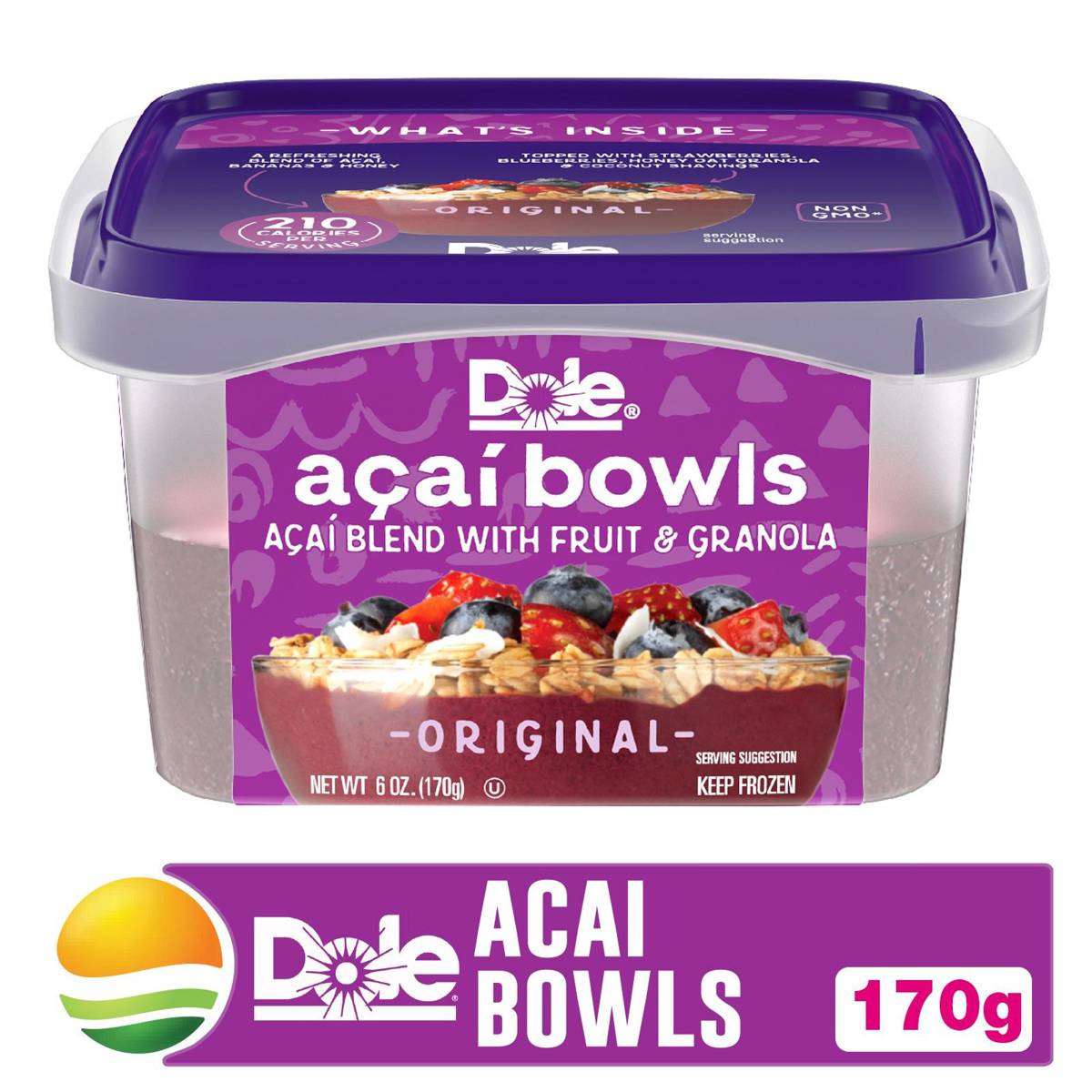 Dole Acai Bowls (Original) Frozen NTUC FairPrice
