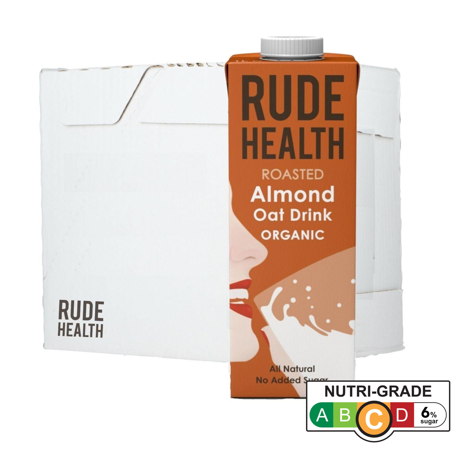 Rude Health Roasted Almond & Oat Drink NTUC FairPrice