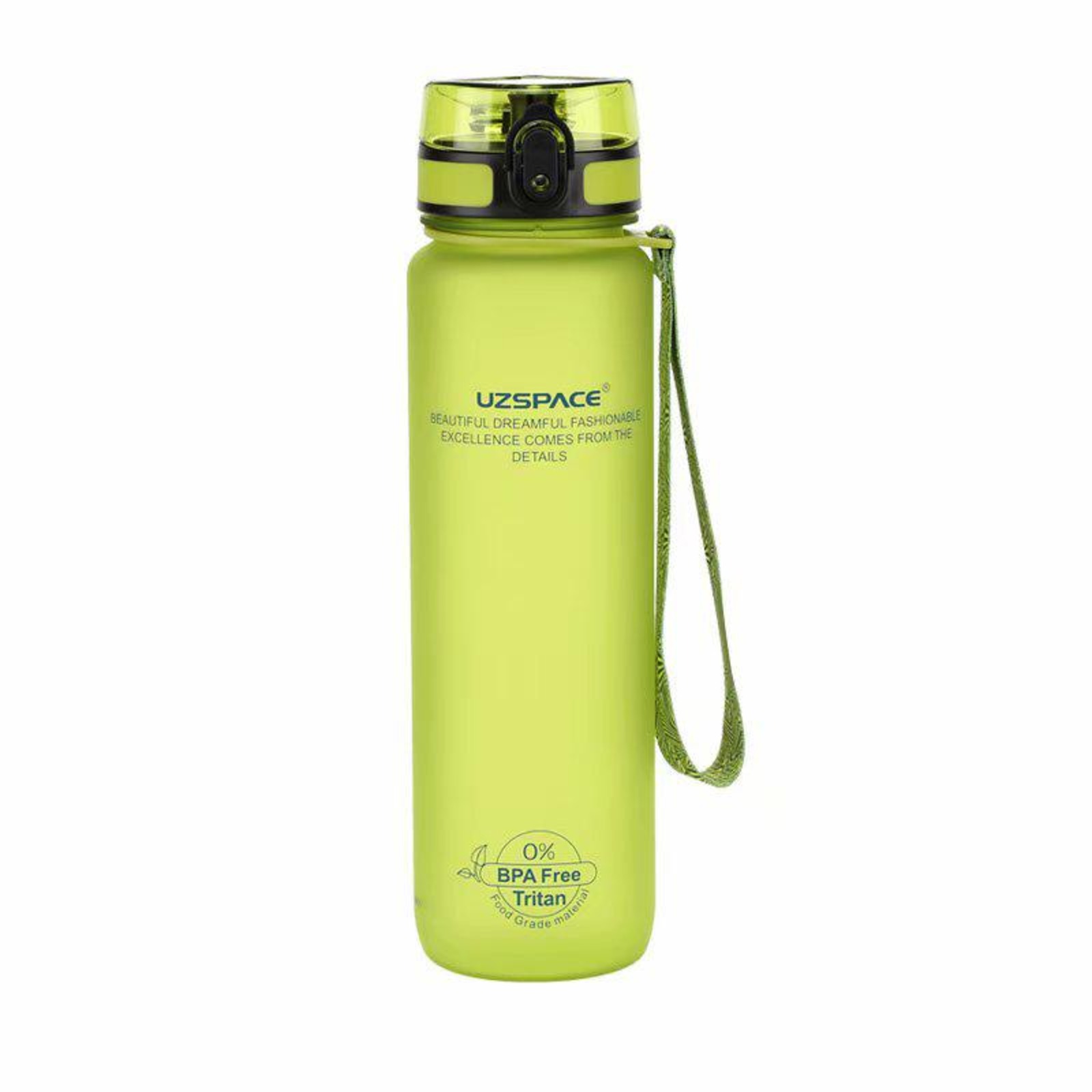 Uzspace Green Frosted BPA Free Tritan Water Bottle NTUC FairPrice