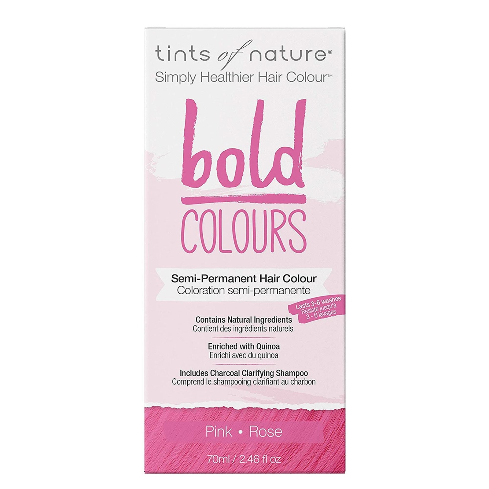 Tints Of Nature Bold Colours Pink SemiPermanent Hair Dye NTUC FairPrice