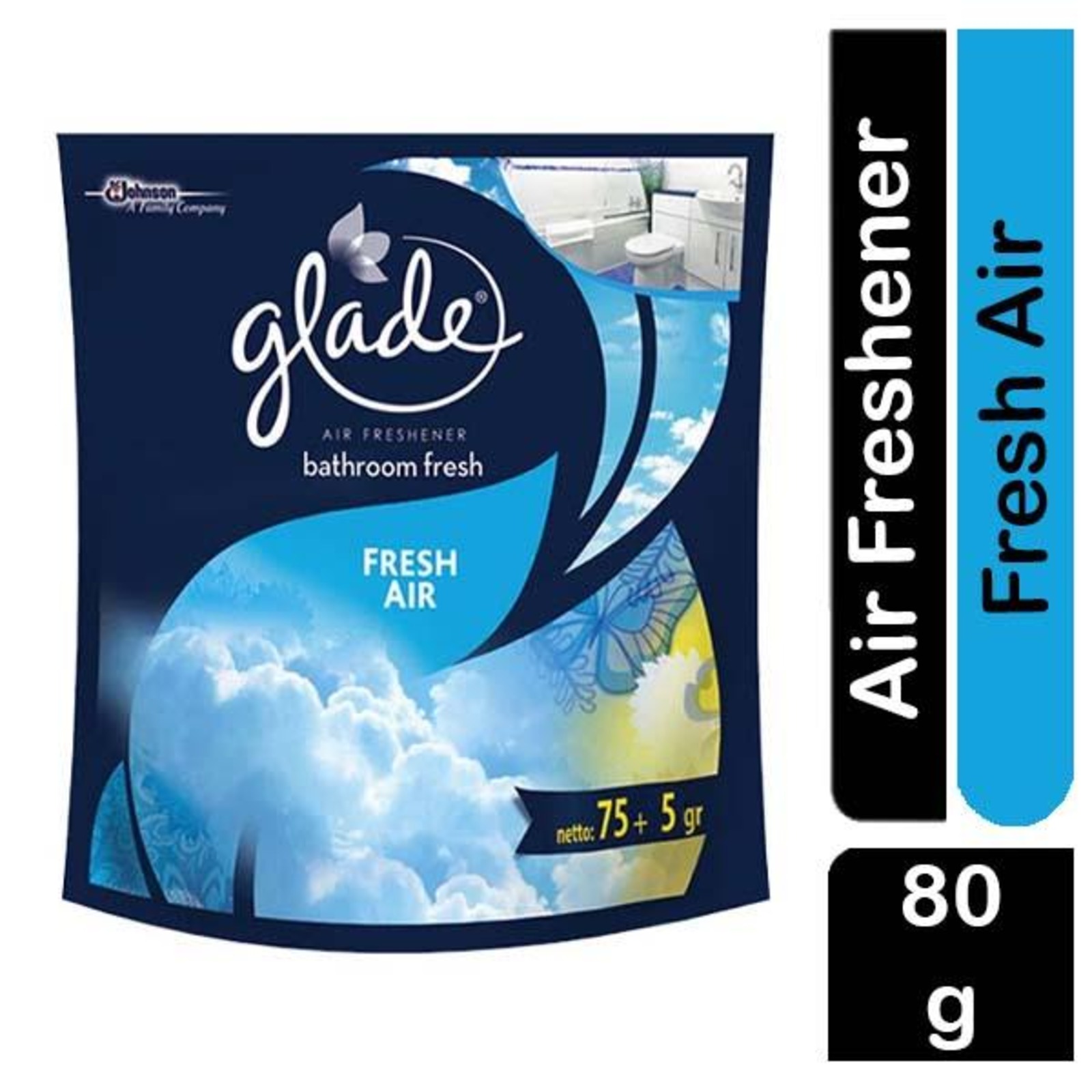 Glade Bathroom Fresh Air Freshener Fresh Air 75+5G NTUC FairPrice