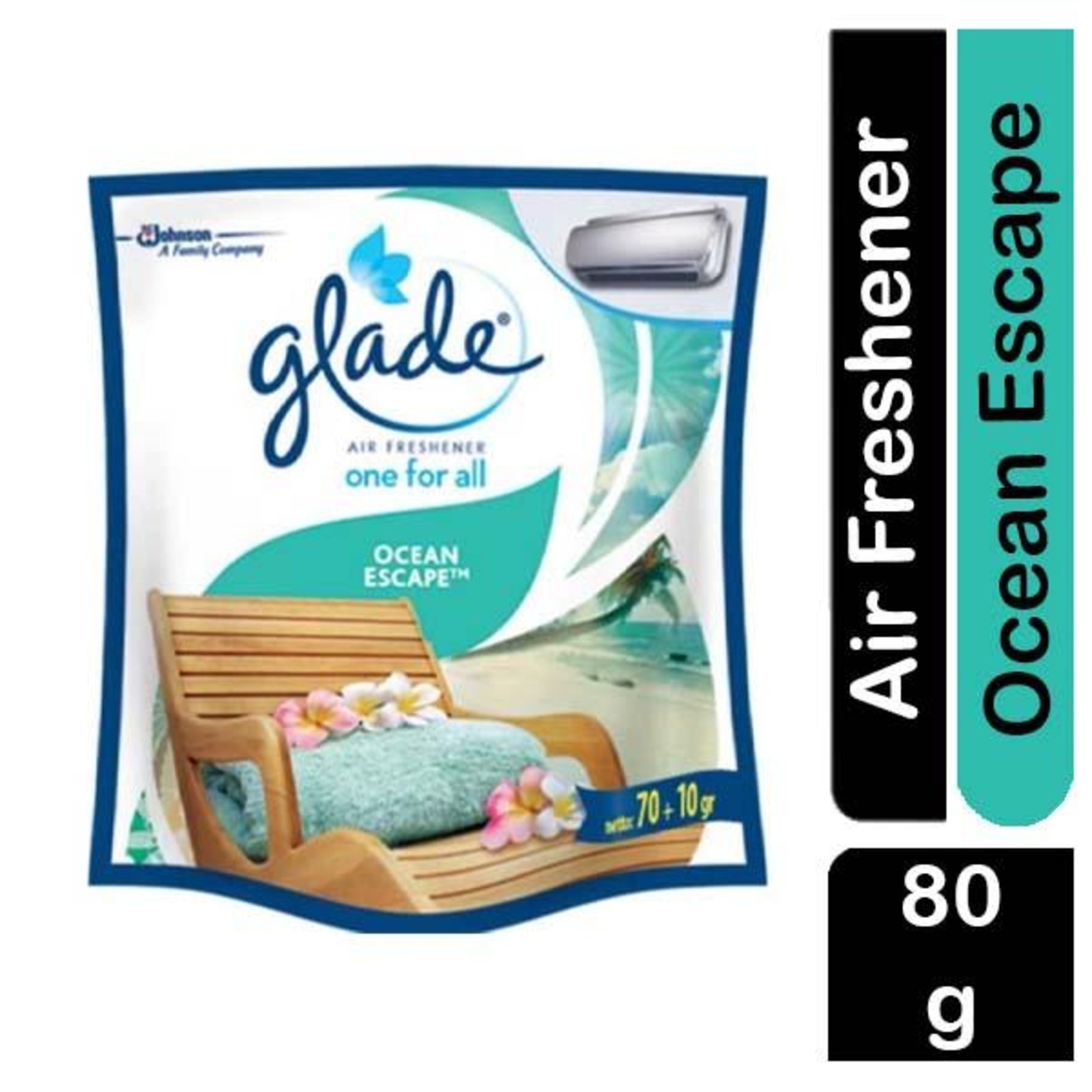Glade One for All Air Freshener Ocean Escape Fragrance 70+10 NTUC