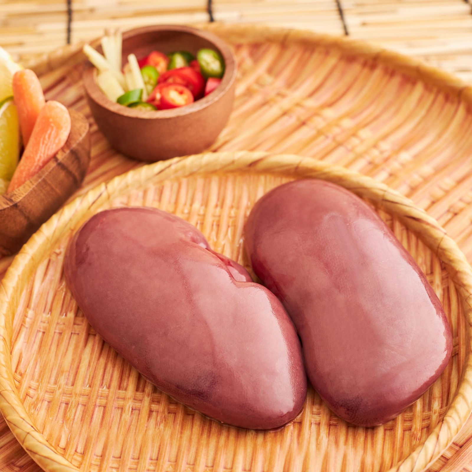 Aw's Market Fresh Malaysian Pork Kidney (2 PCS / PACK) NTUC FairPrice