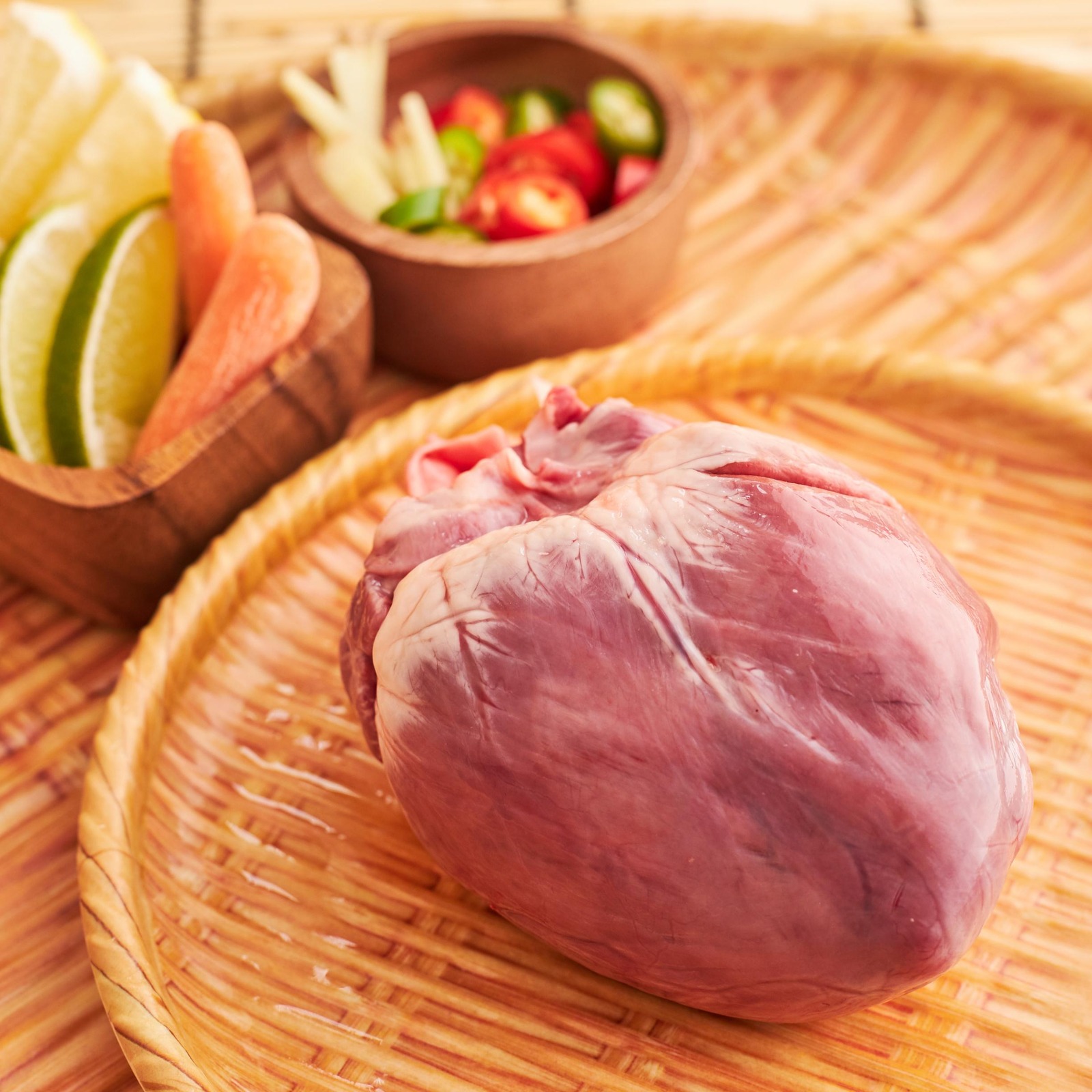 Aw's Market Fresh Malaysian Pork Heart NTUC FairPrice