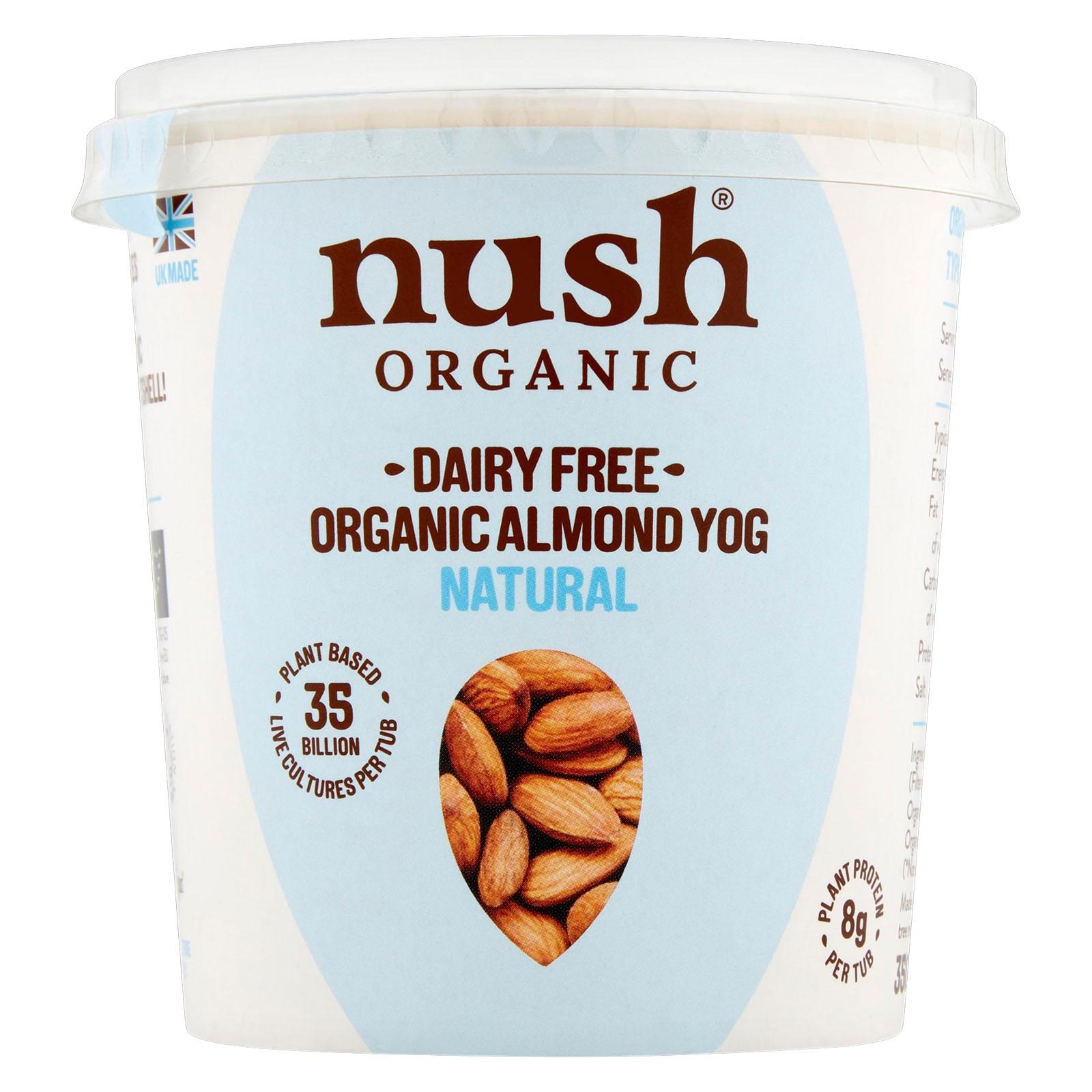 Nush Organic Vegan Natural Almond Milk Dairy Free Yogurt NTUC FairPrice