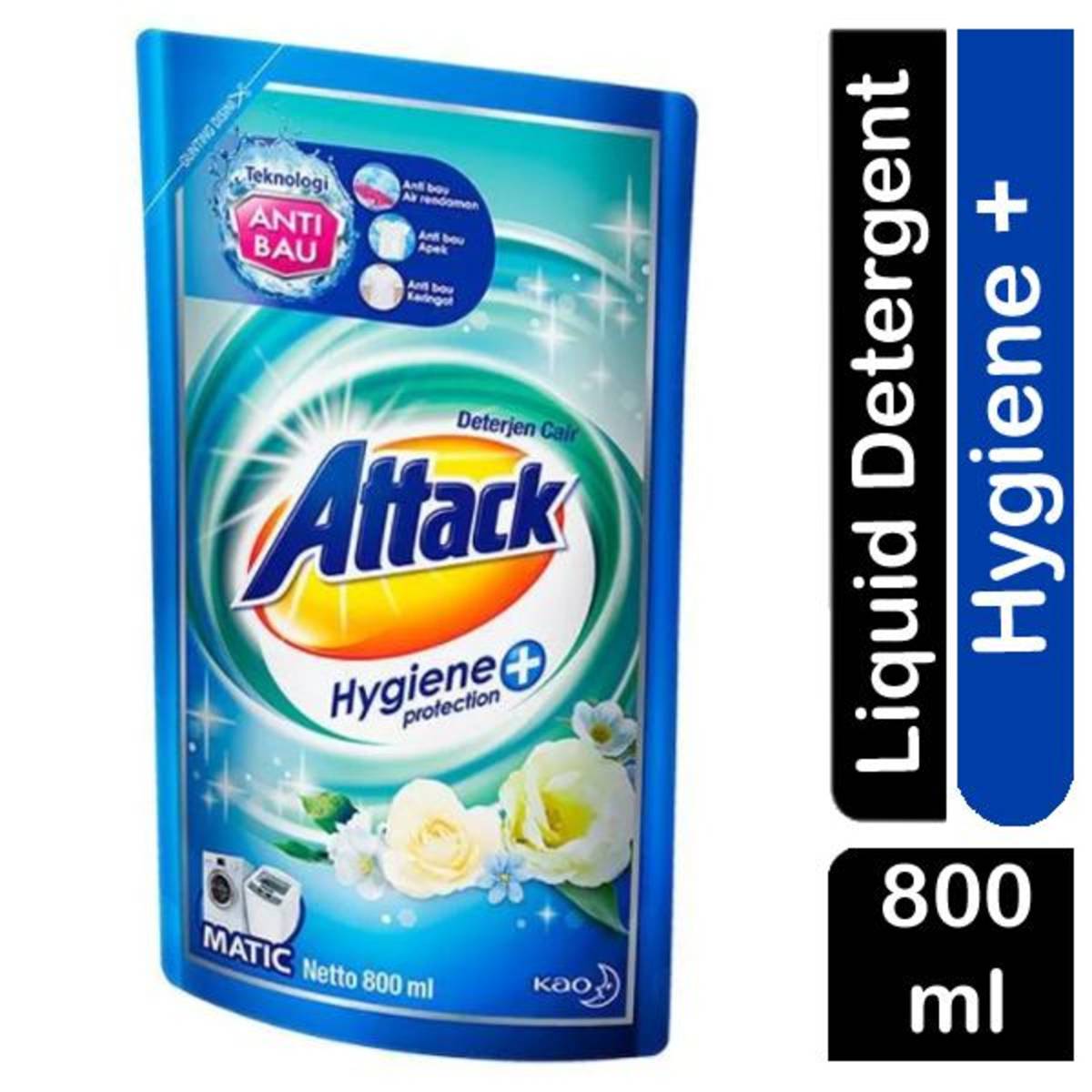 Attack Liquid Hygiene Plus Protection Refill, AntiOdor Tech NTUC