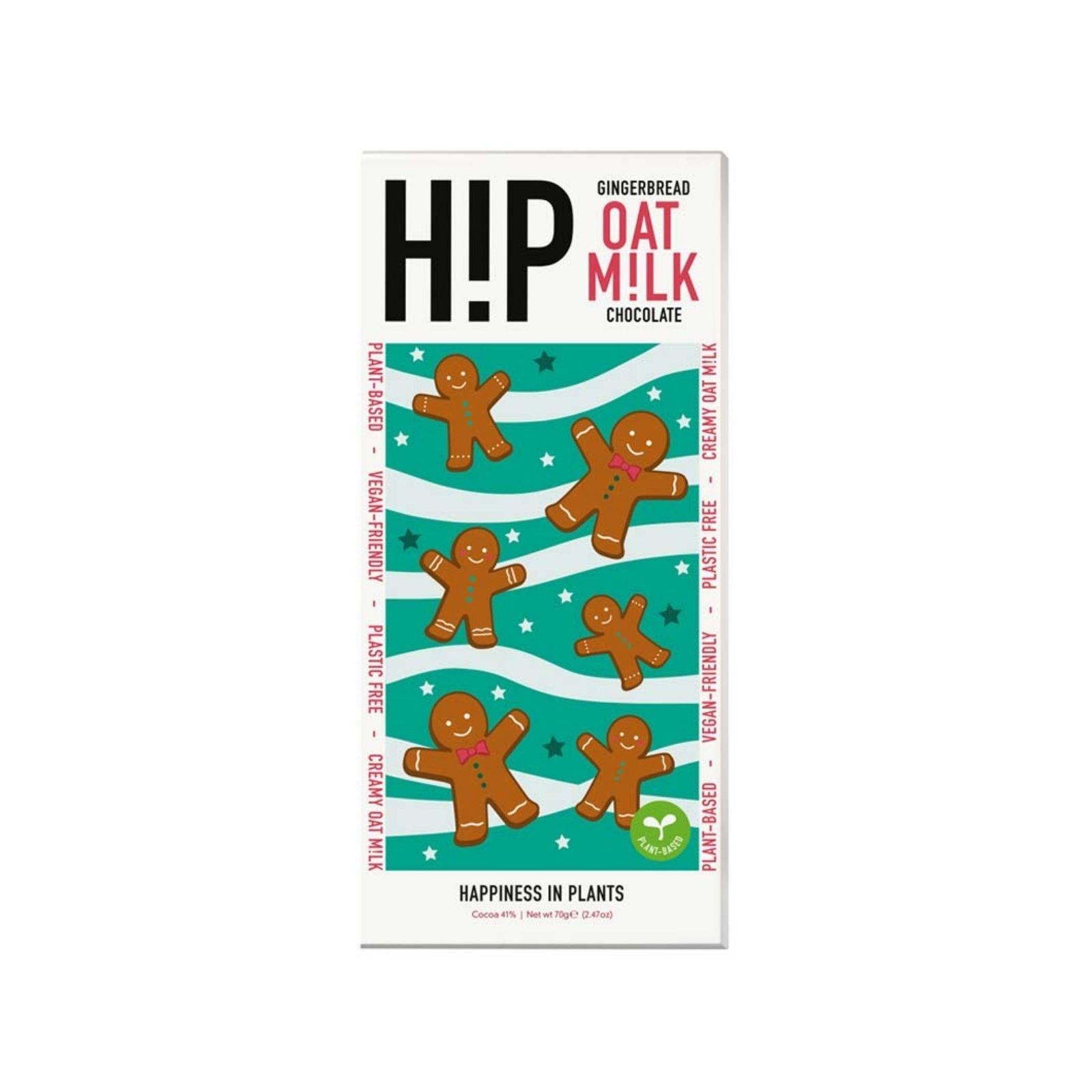 HiP Gingerbread Oat Milk Chocolate Bar NTUC FairPrice
