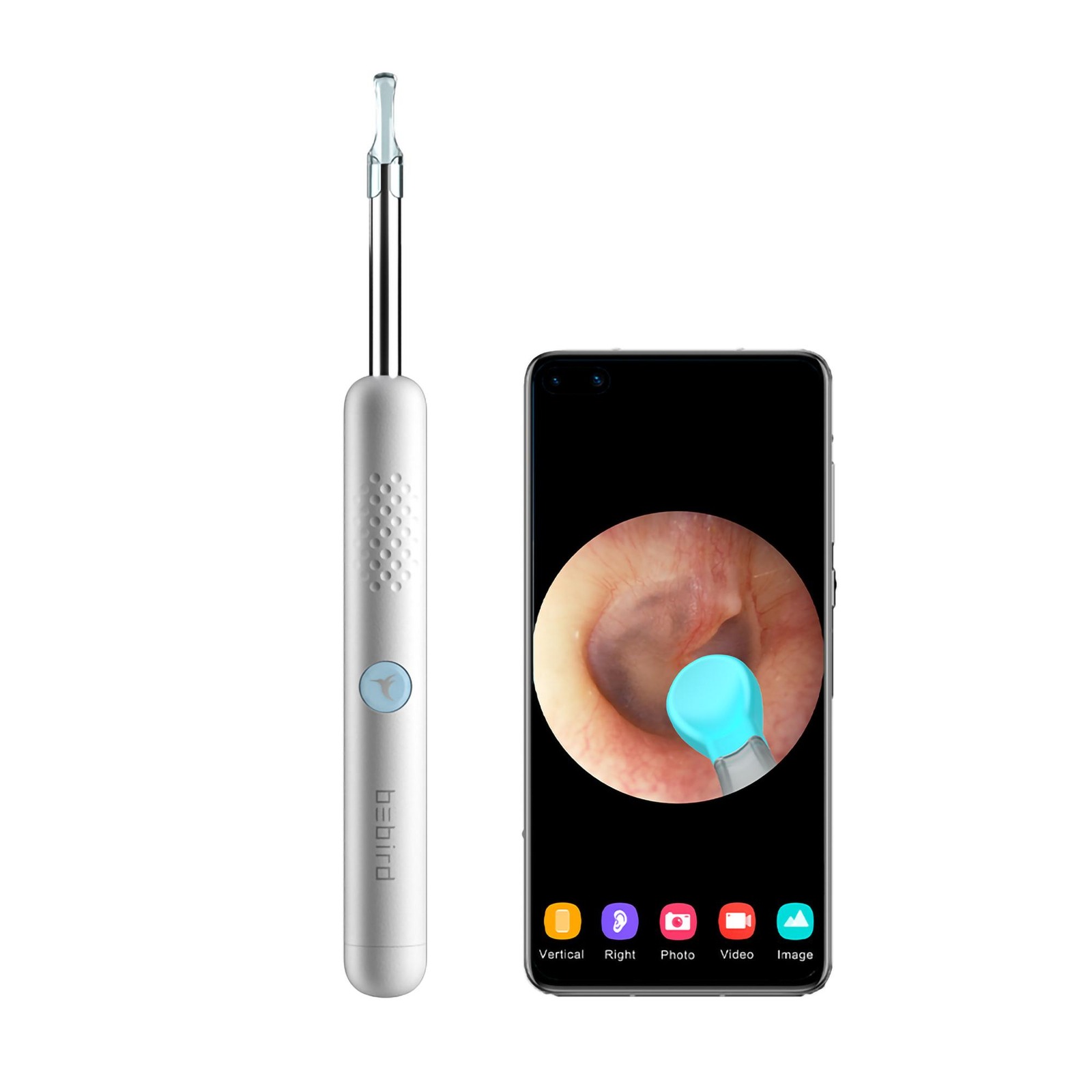 Bebird Otoscope Earwax Removal Earpick R1/White NTUC FairPrice