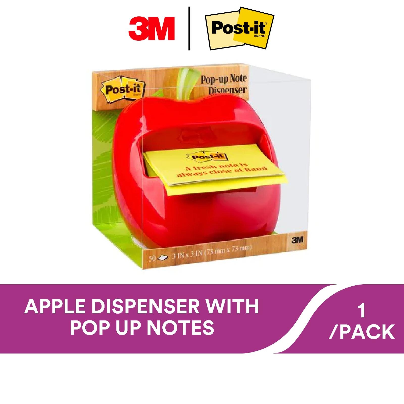 3M Post It Pop Up Notes Dispenser, 3x3in, 90/Pad, 1/Pack NTUC FairPrice