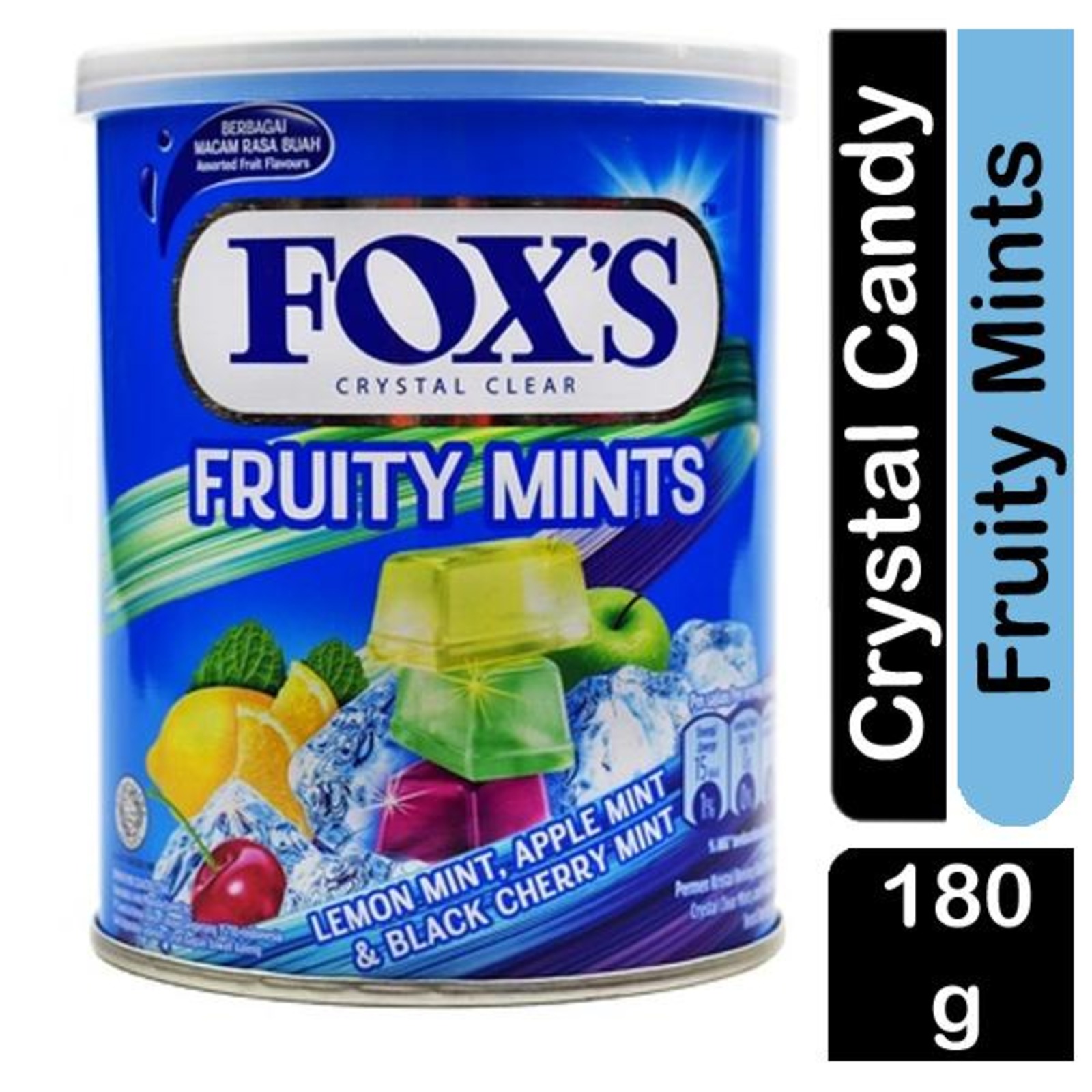 Fox's Fruity Mints Lemon Mint,Apple Mint & BlackCherry Mint NTUC