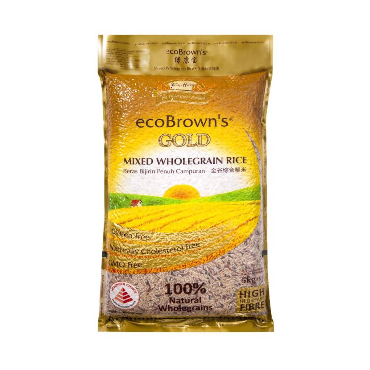 ecoBrown's Gold Mixed Wholegrain Rice NTUC FairPrice