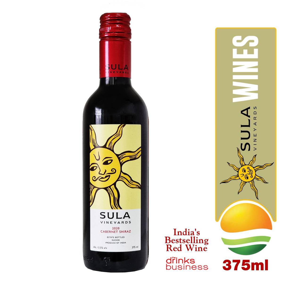 Sula Shiraz Red Wine Half Bottle By Sonnamera NTUC FairPrice