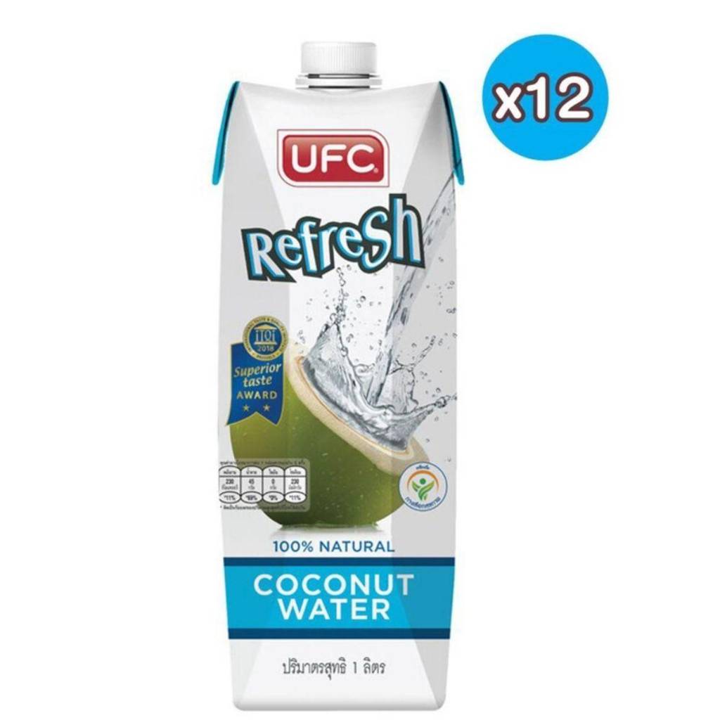 UFC Refresh Coconut Water 100 Carton NTUC FairPrice