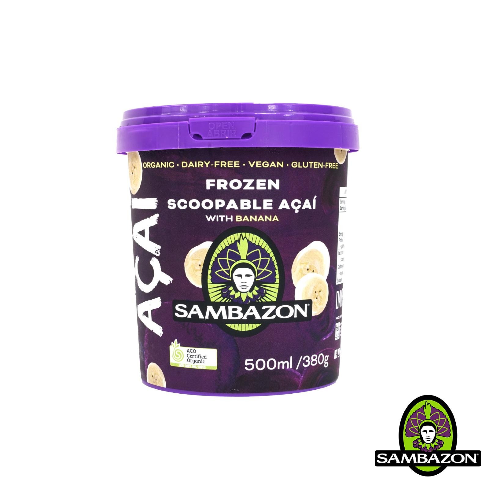 Sambazon Organic Acai with Banana Sorbet NTUC FairPrice