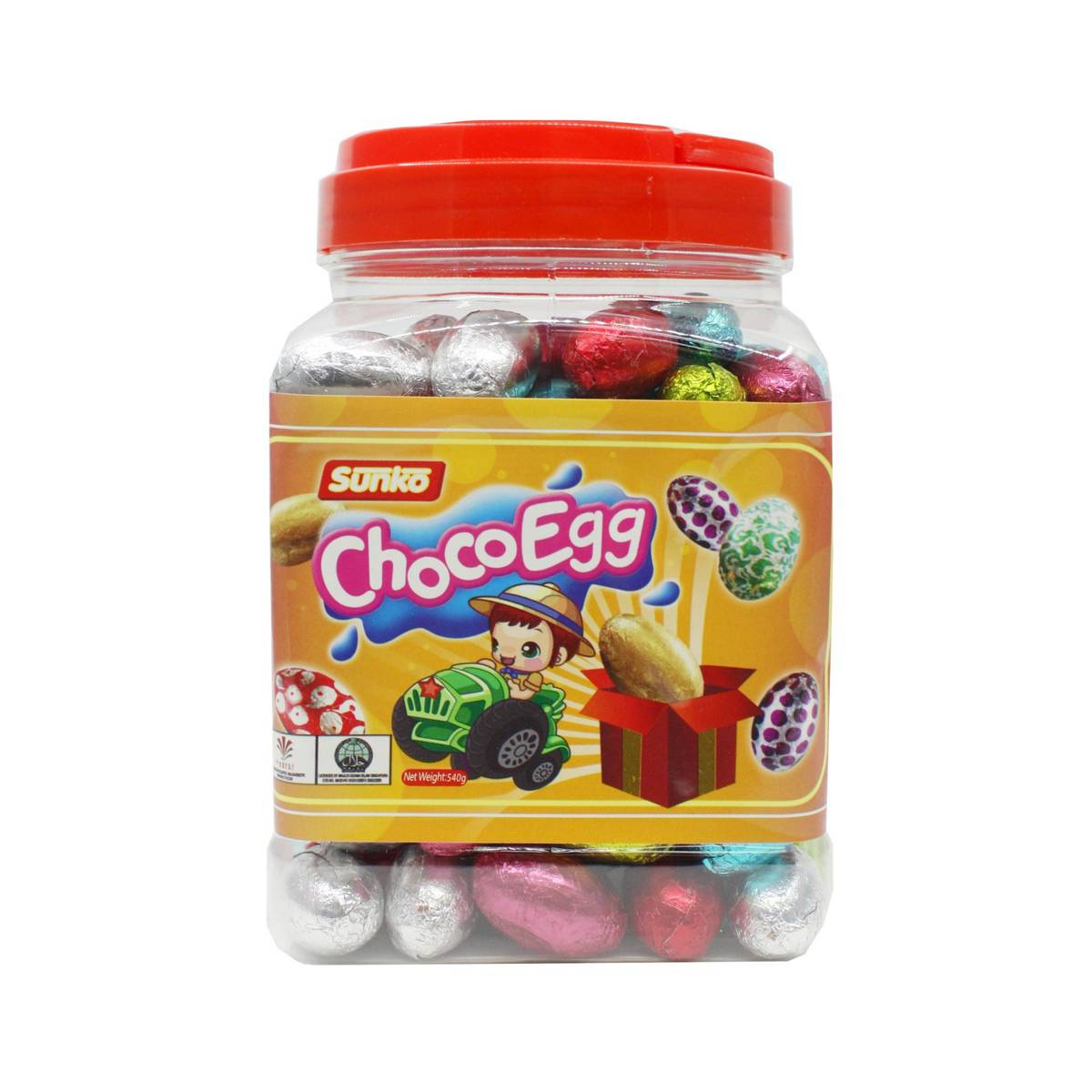 Sunko Egg Shape Chocolate NTUC FairPrice