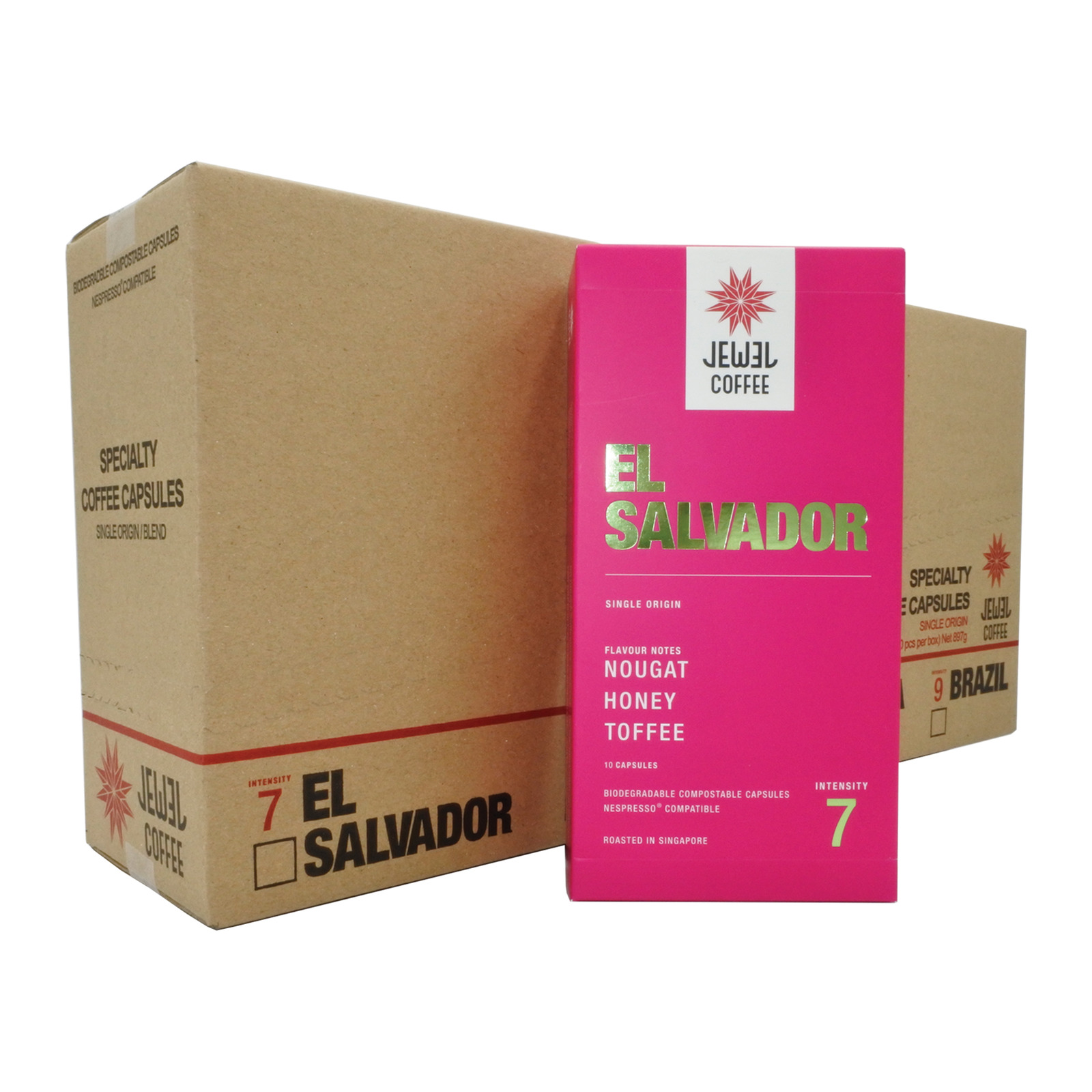 Jewel Coffee Specialty Coffee Capsules El Salvador (10x) NTUC FairPrice