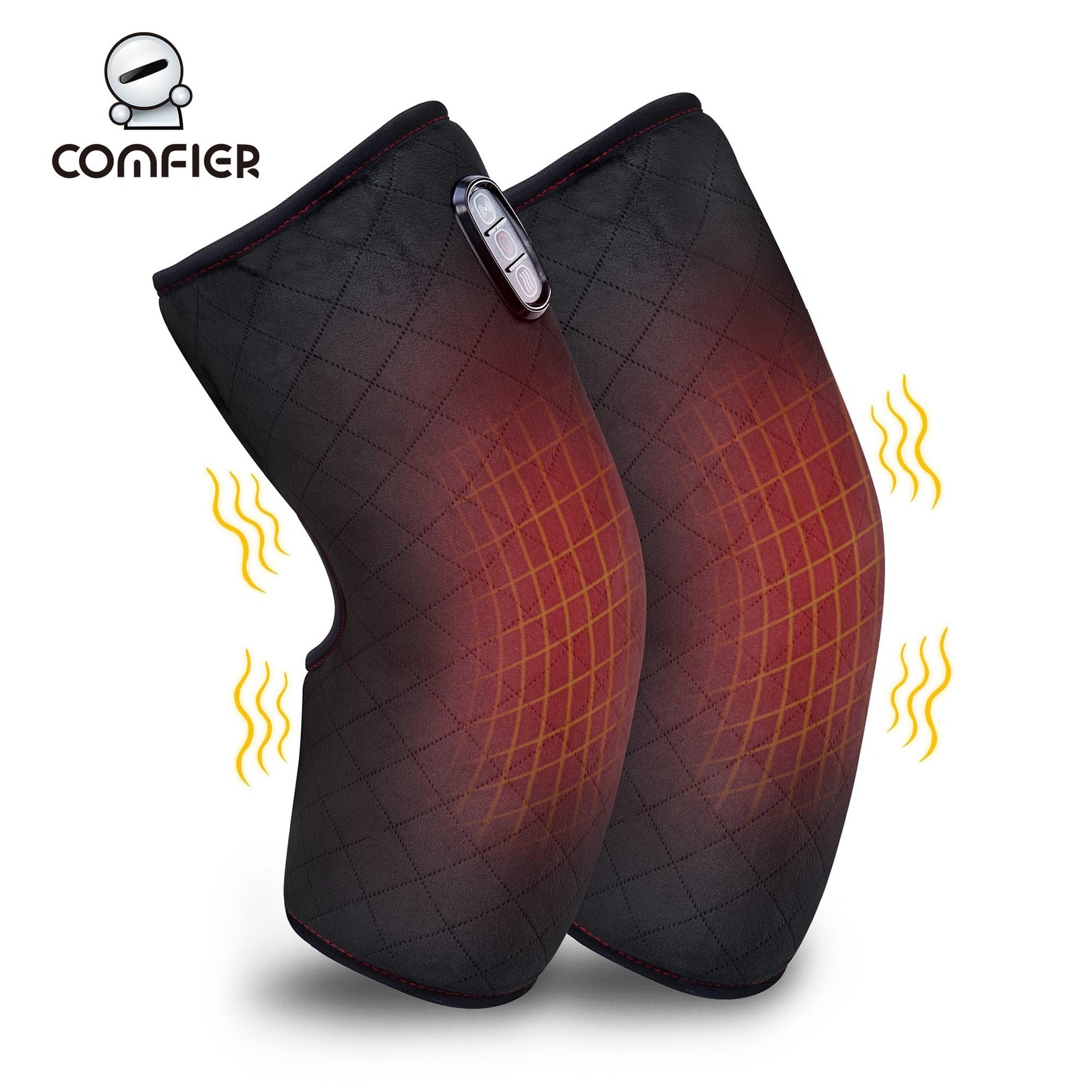 Comfier CF5701 One Pair Heated Vibration Knee Massager NTUC FairPrice