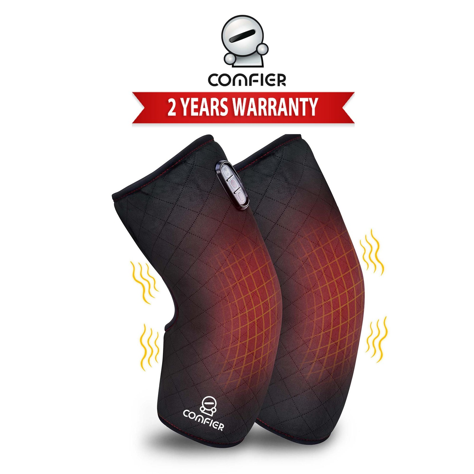 Comfier CF5701 One Pair Heated Vibration Knee Massager NTUC FairPrice