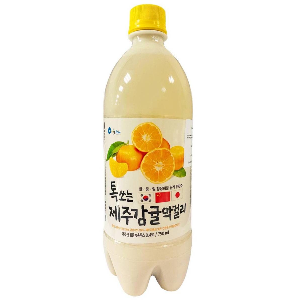 Woorisool Korean Rice Wine Sparkling Jeju Tangerine NTUC FairPrice