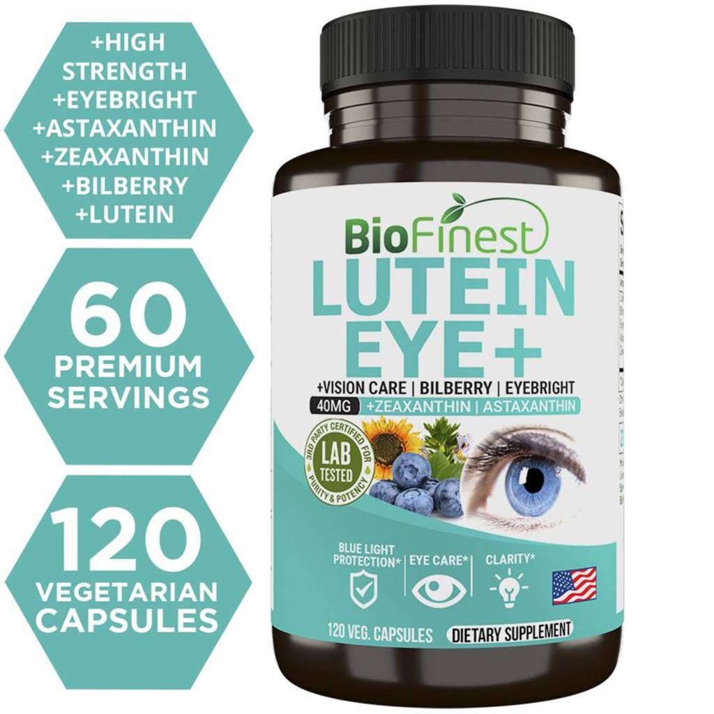 Biofinest Lutein Eye Vitamin Zeaxanthin Bilberry Supplement NTUC