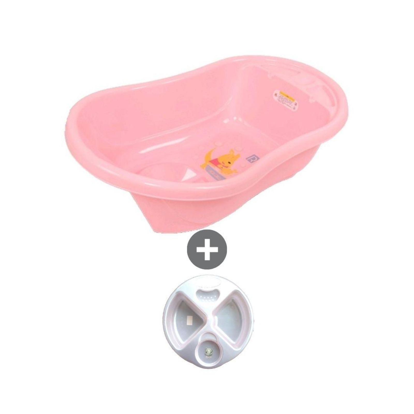 Shears Baby Bath Tub Basic PINK with Bath Tray PINK NTUC FairPrice