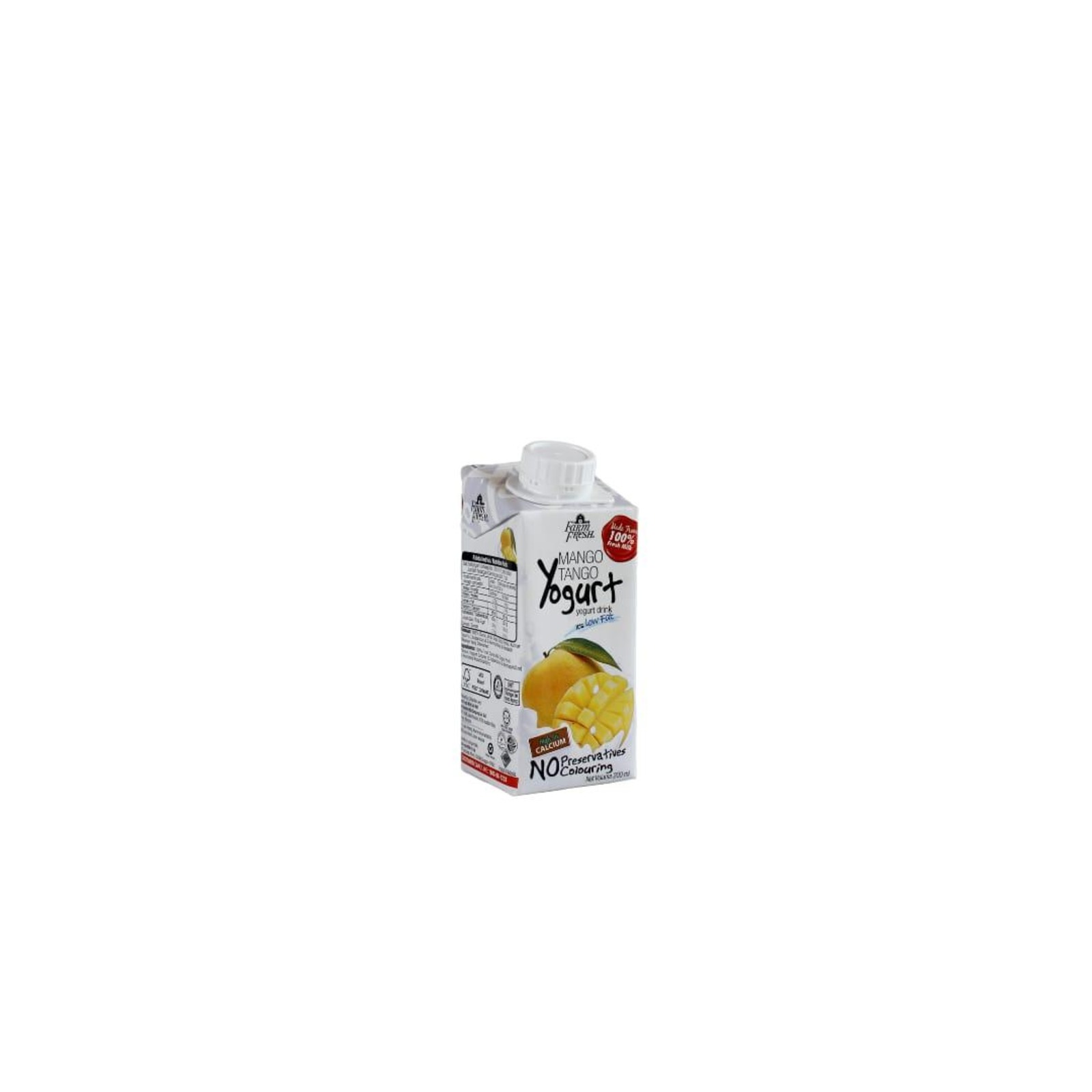 Farm Fresh Mango Tango Yogurt Drink NTUC FairPrice
