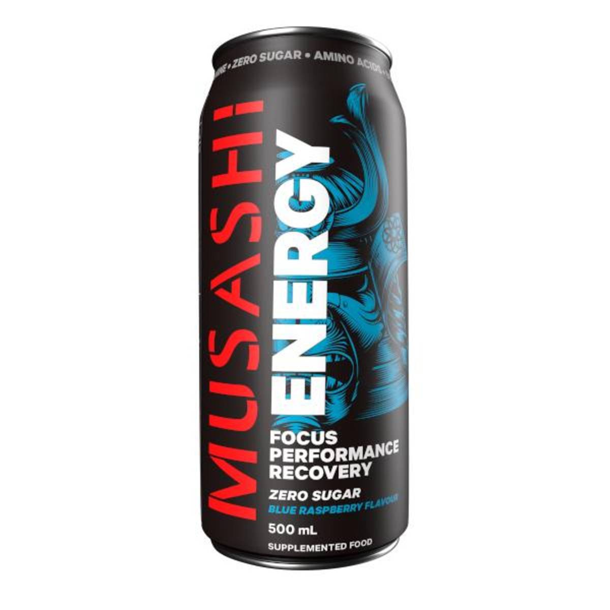 Musashi Energy Drink Blue Raspberry Flavour NTUC FairPrice