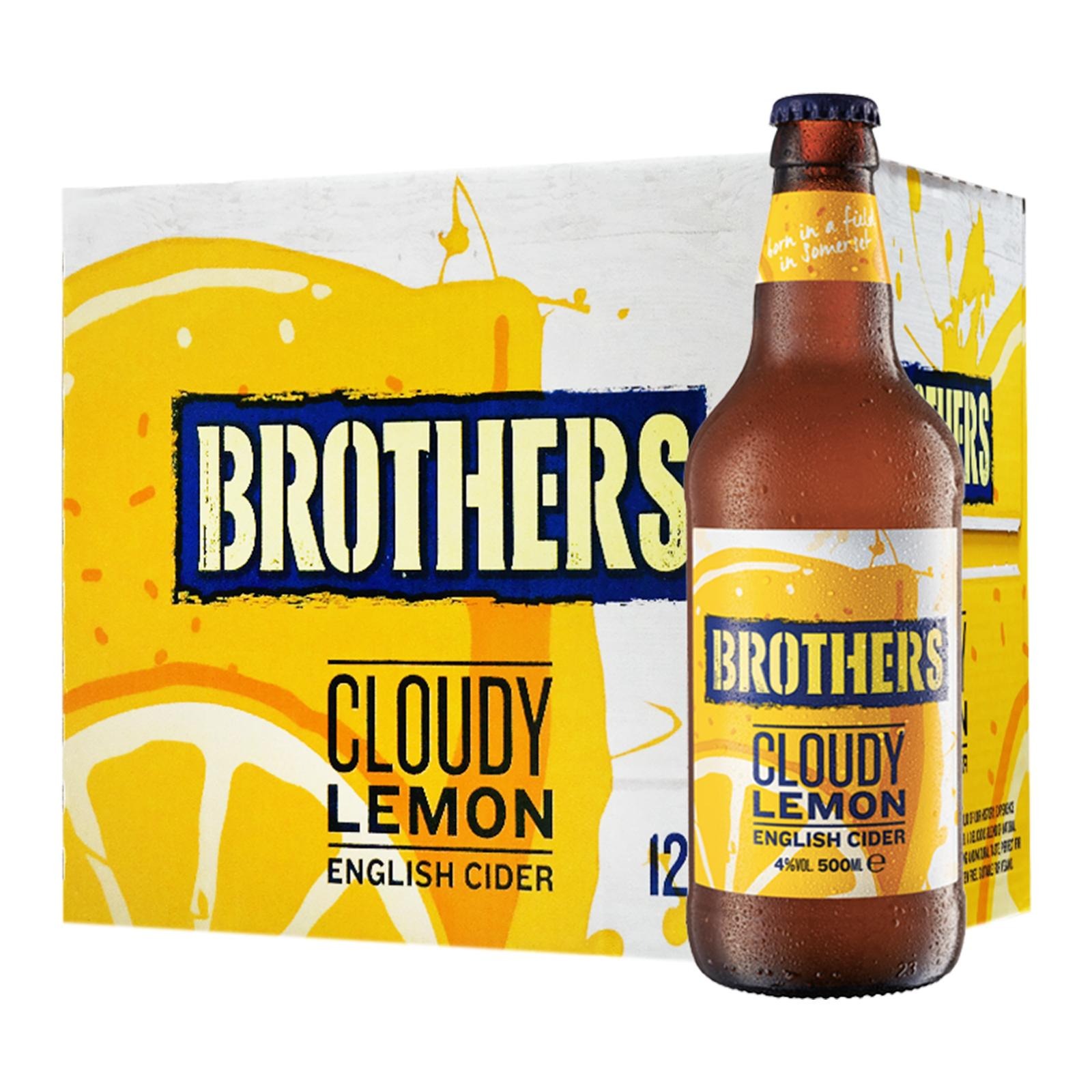 Brothers Cloudy Lemon English Cider NTUC FairPrice