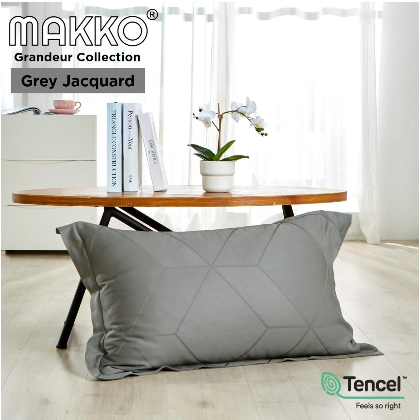 pillowcase grey