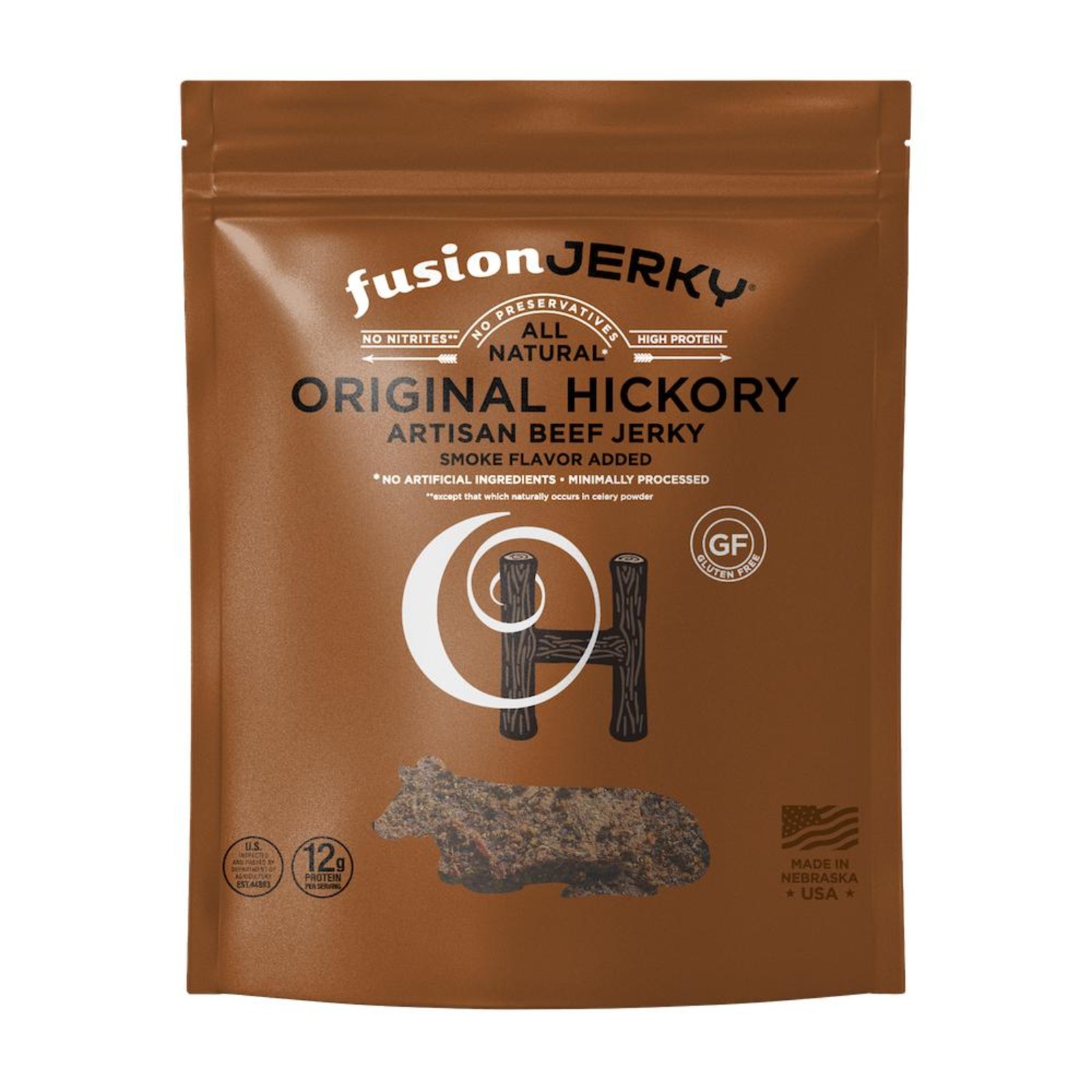 Snack Guru Original Hickory Beef Jerky by Fusion Jerky NTUC FairPrice