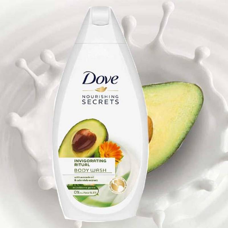 Dove Avocado Oil & Calendula Extract Invigorating Body Wash NTUC FairPrice