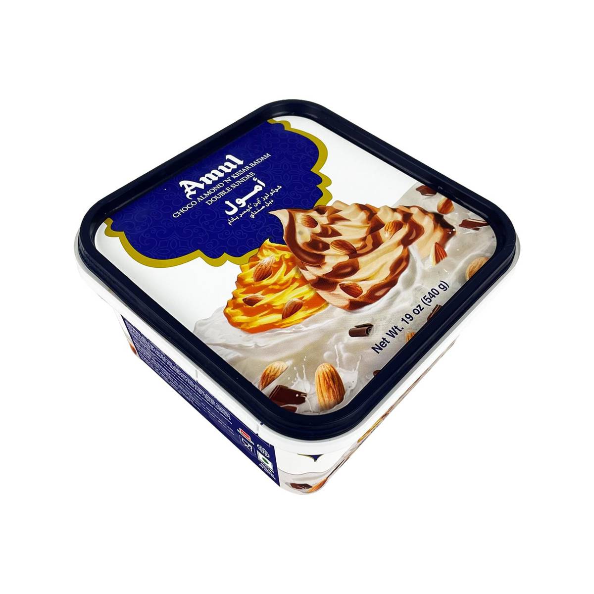 Amul Double Sundae Ice Cream (Choco Almond) NTUC FairPrice