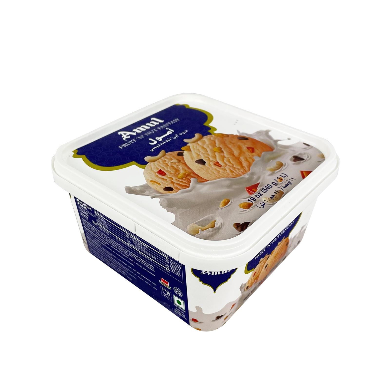 Amul Fruit & Nut Fantasy Ice Cream NTUC FairPrice